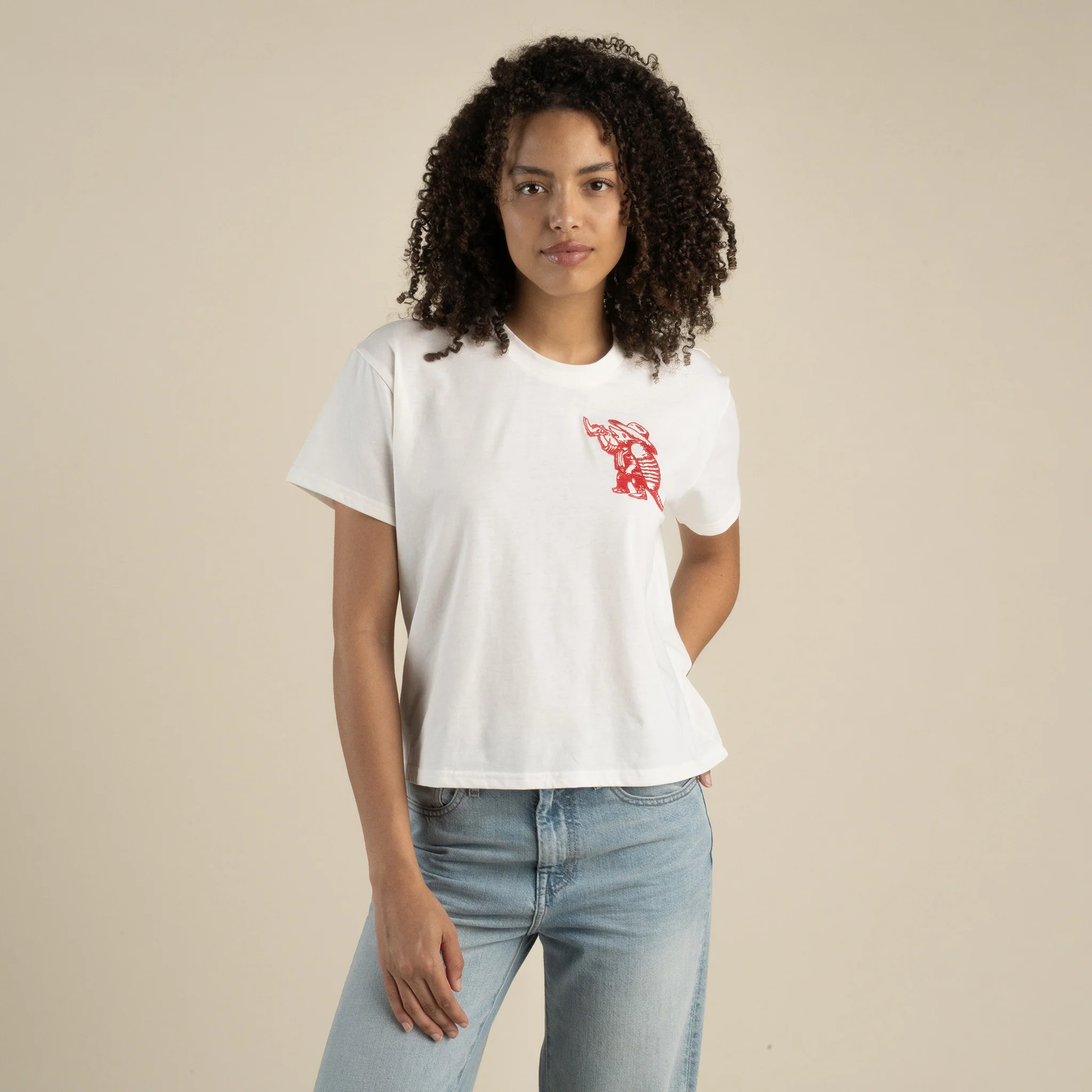Armadillo Boxy Tee
