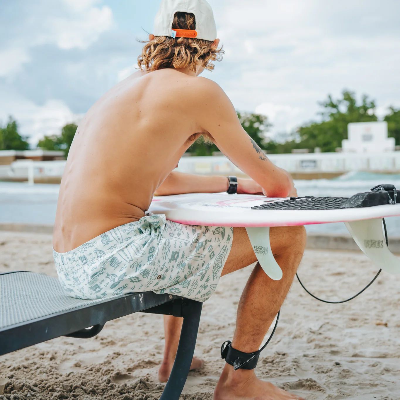 Sendero X Waco Surf Barton Elastic Boardshort - Image 6