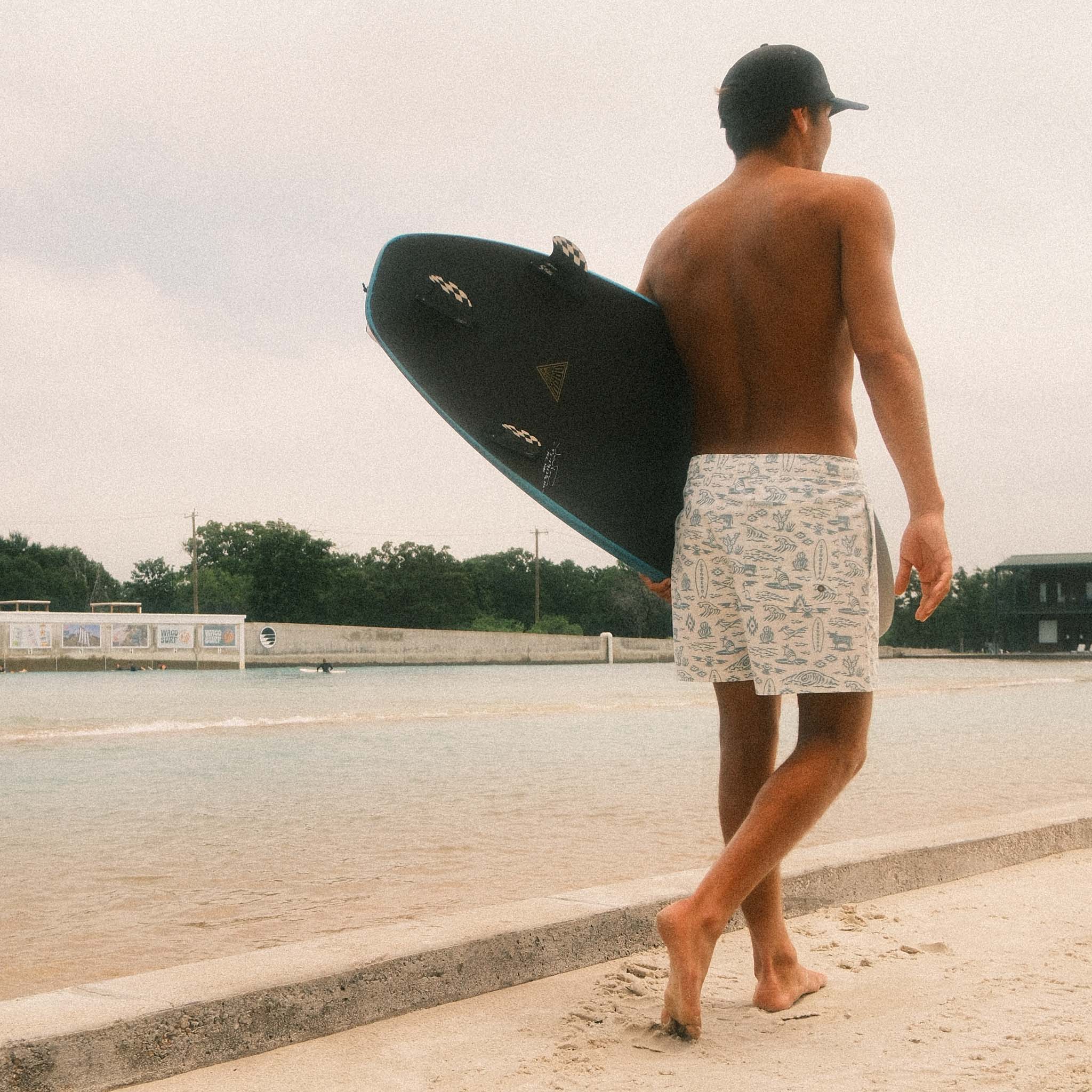 Sendero X Waco Surf Barton Elastic Boardshort - Image 7