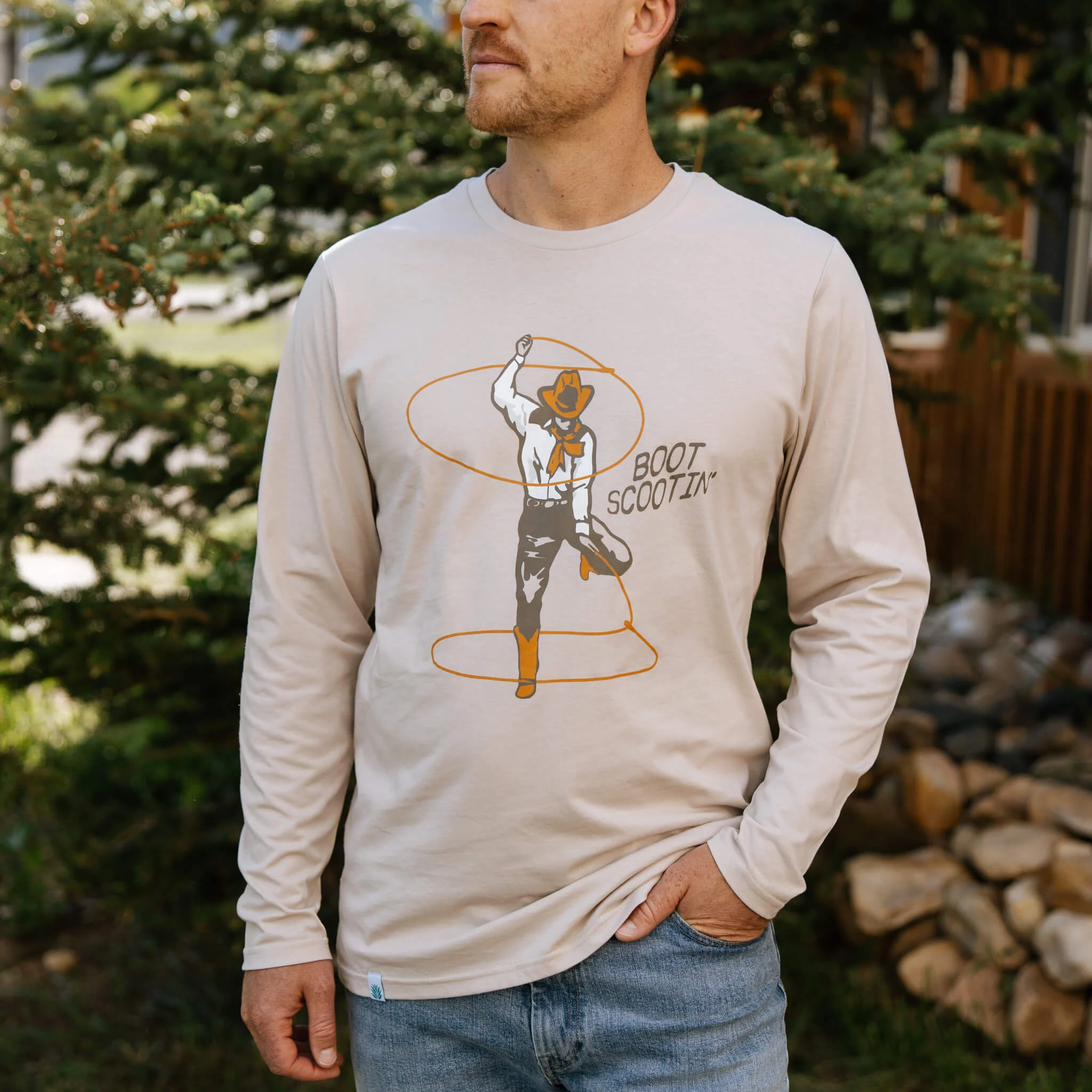 Boot Scootin' Long Sleeve T-Shirt - Image 2