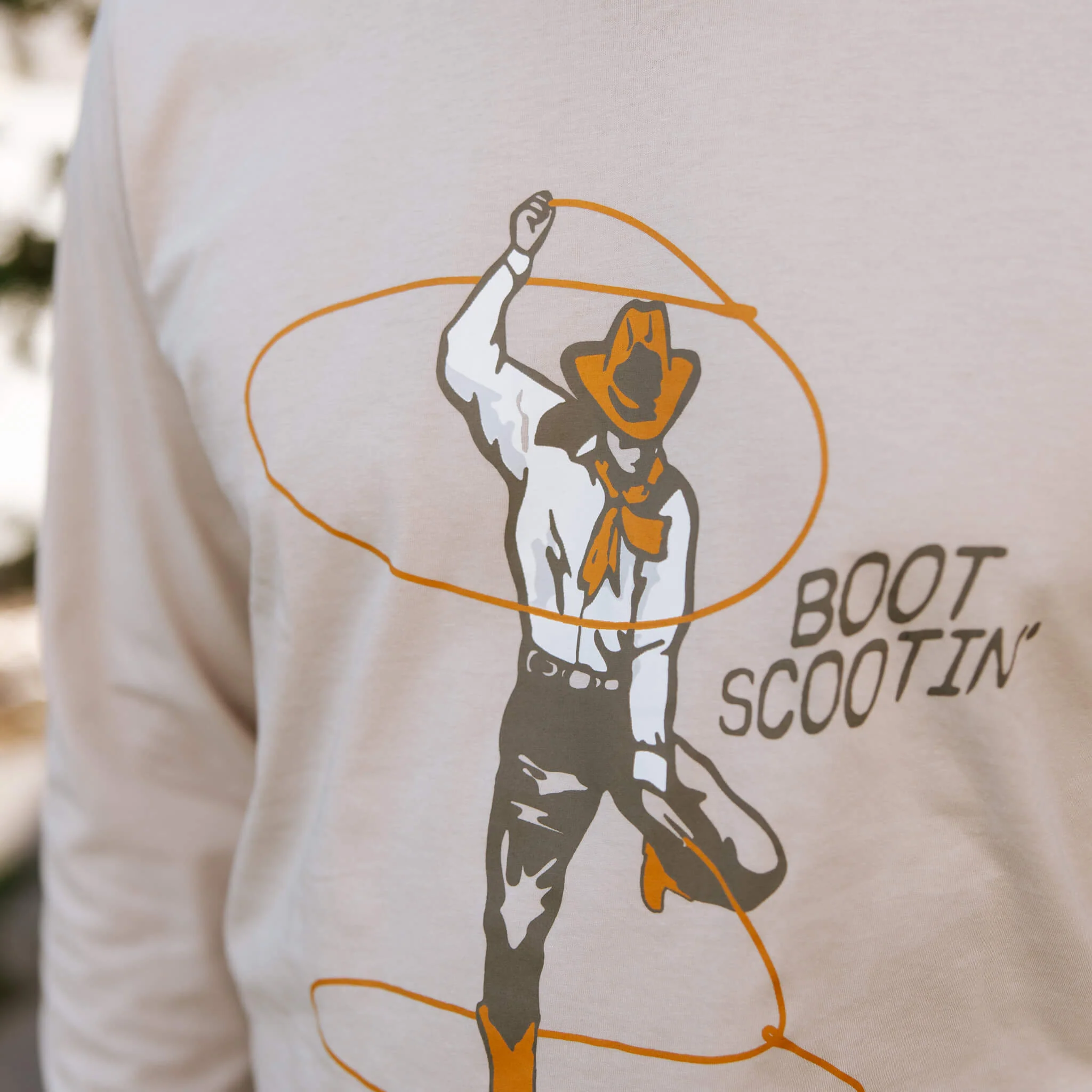 Boot Scootin' Long Sleeve T-Shirt - Image 3