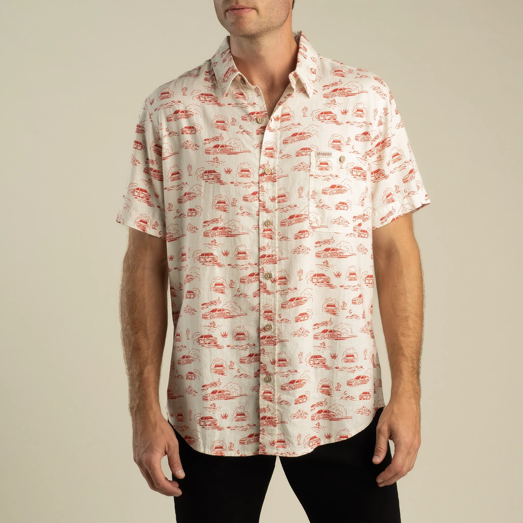 Brad Perez x Sendero City Slicker Button Up Short Sleeve - Image 4
