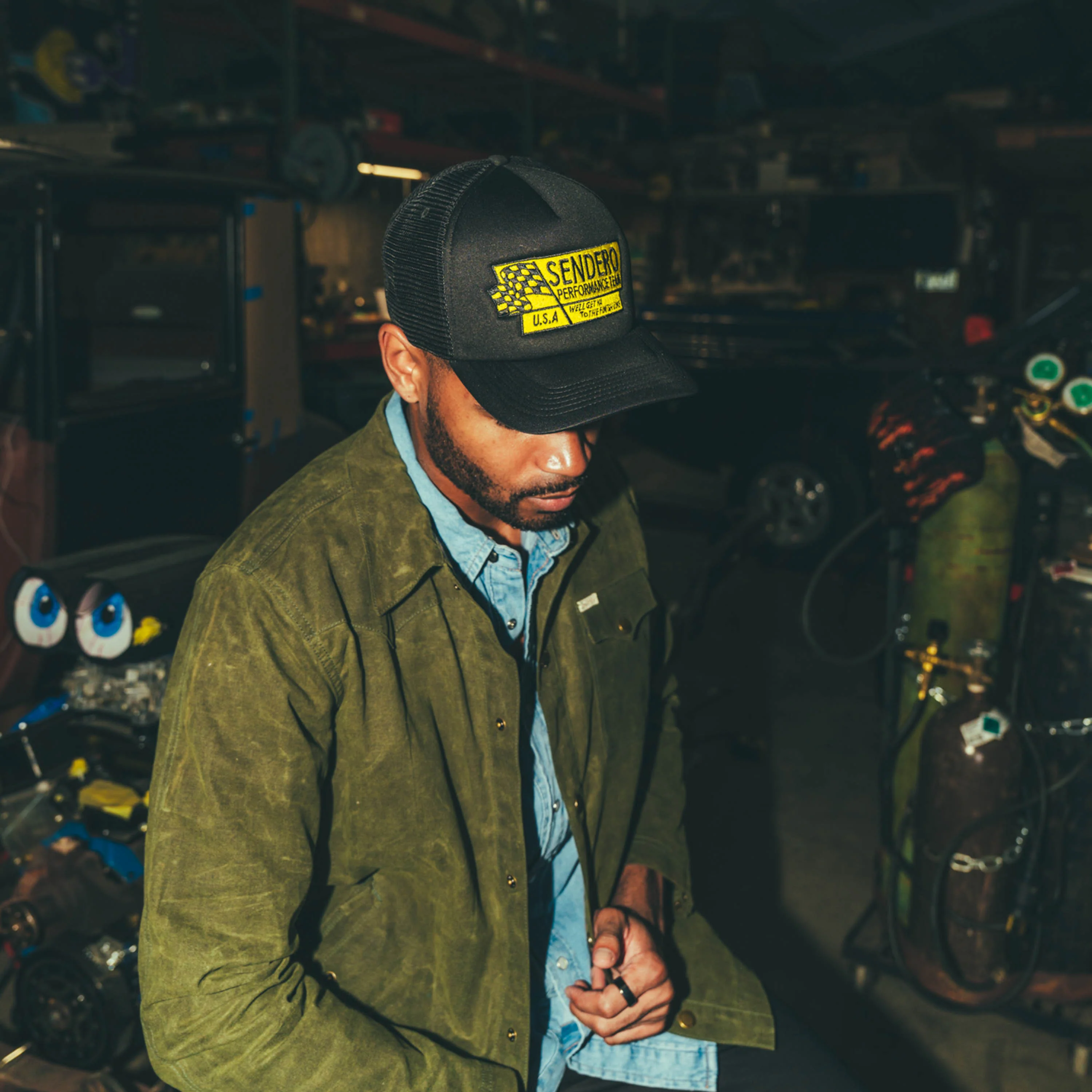 Brad Perez x Sendero Performance Team Hat - Image 3