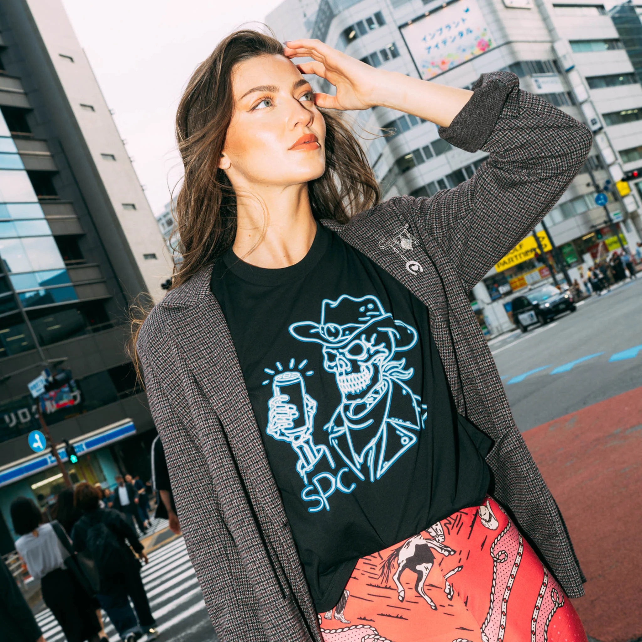 Broadway Bones Boxy Tee - Image 2