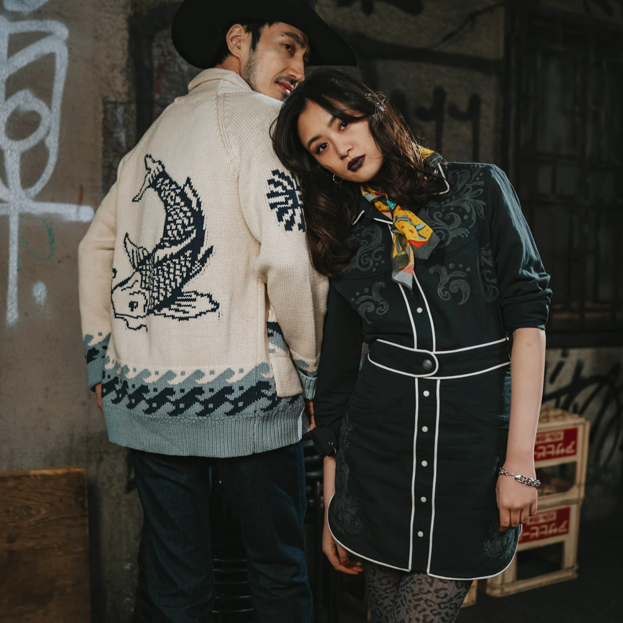 Calamity Pearl Snap Long Sleeve Shirt - Image 4