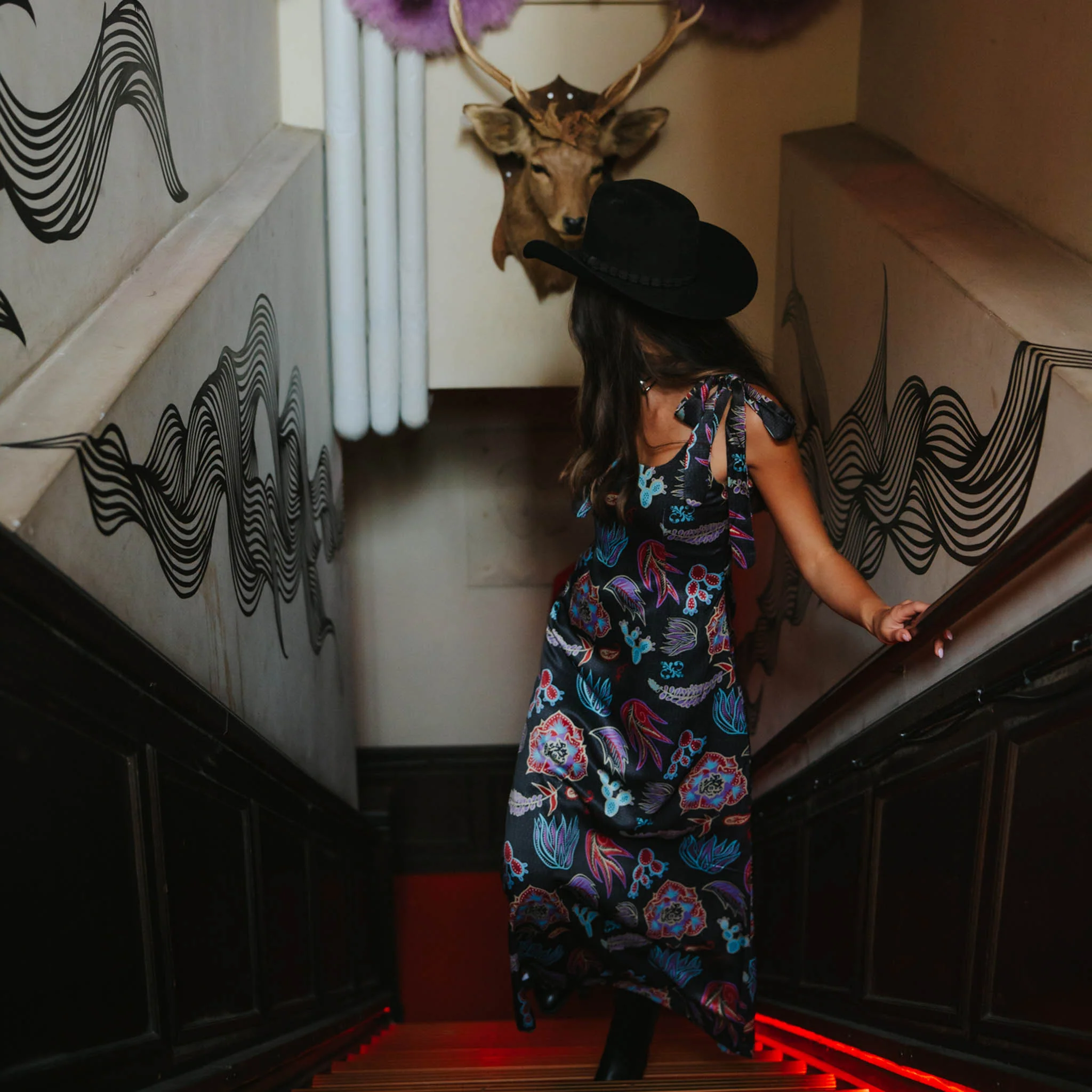 Camellia Tie Dress - Image 4
