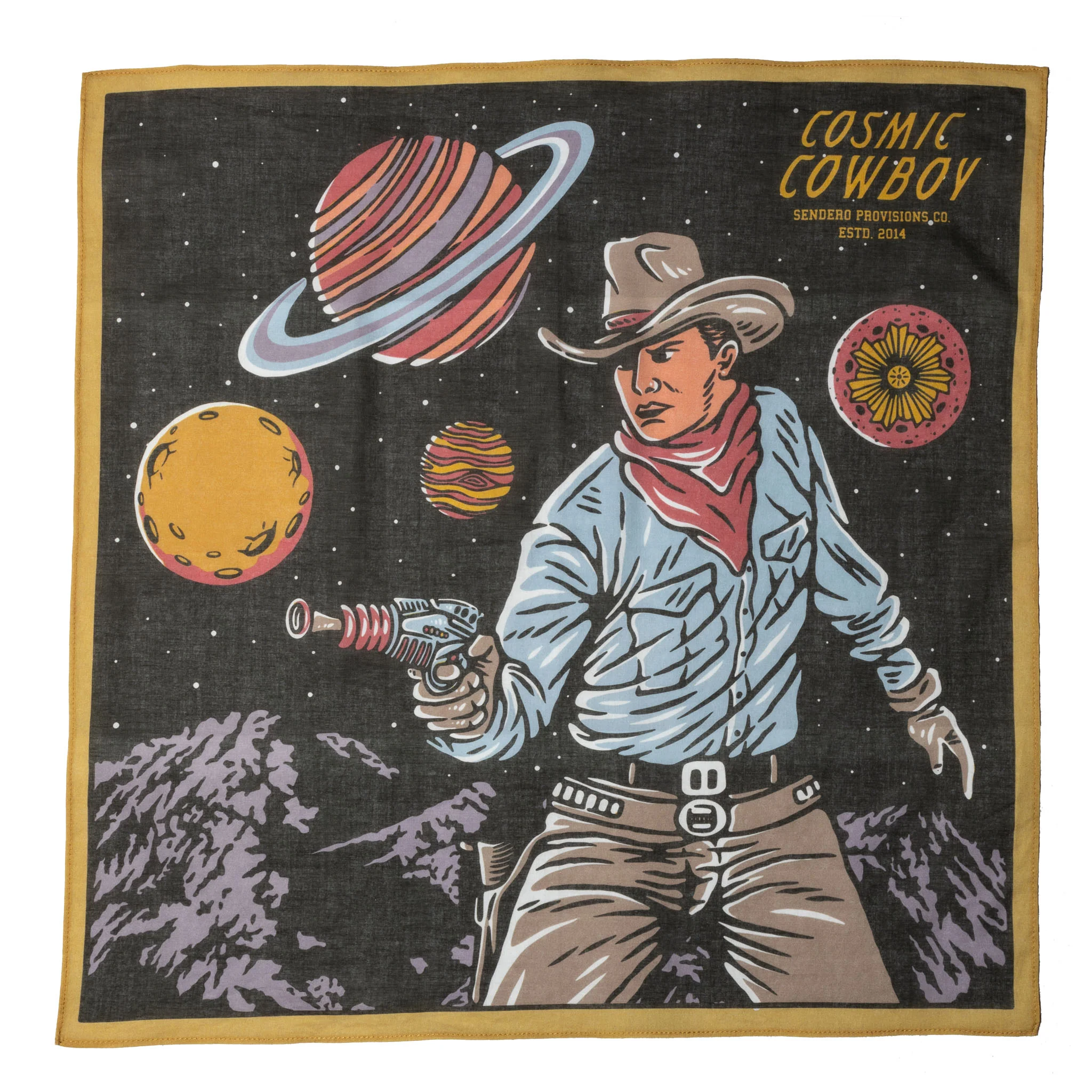 Cosmic Cowboy Bandana - Image 2