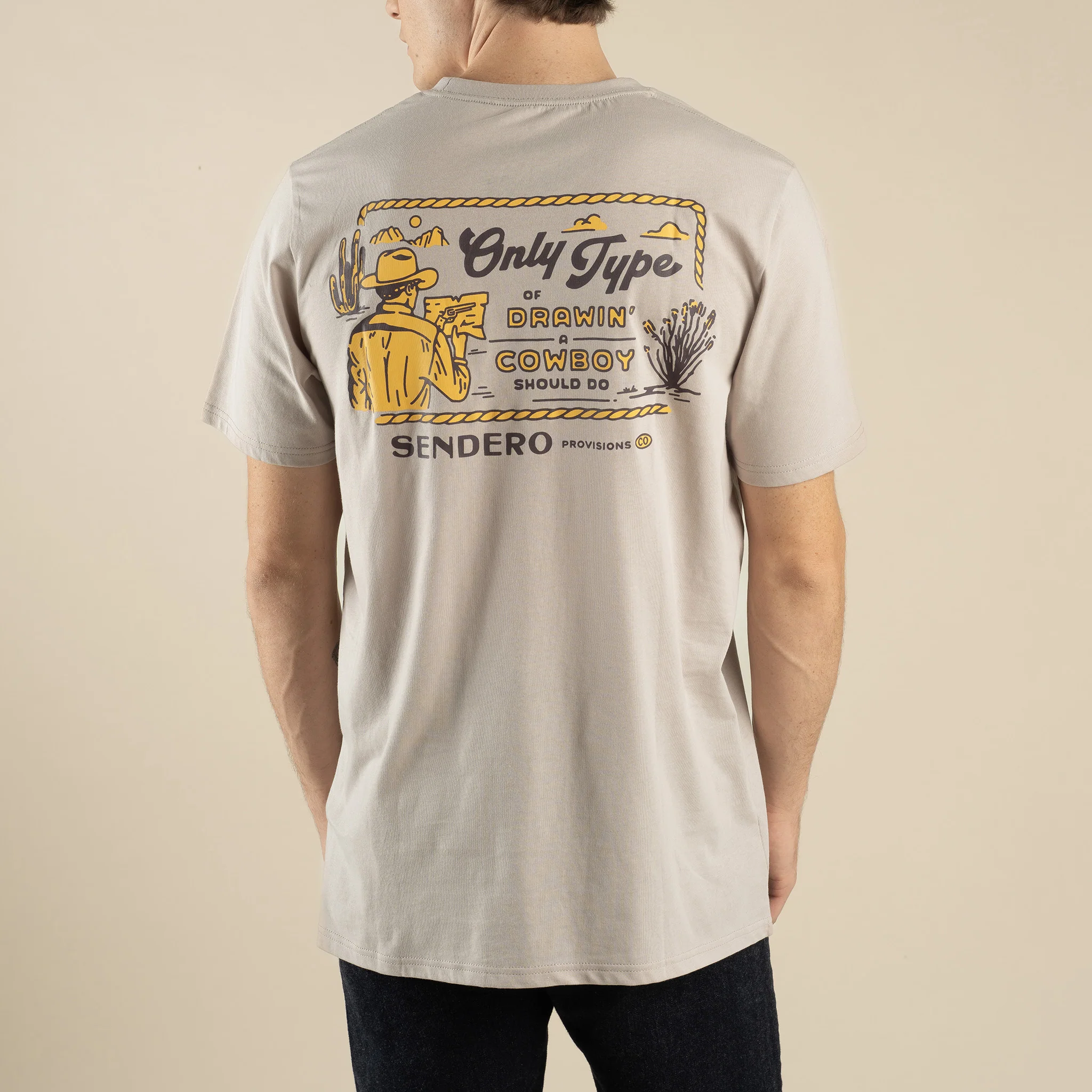 Cowboy Drawin' T-Shirt