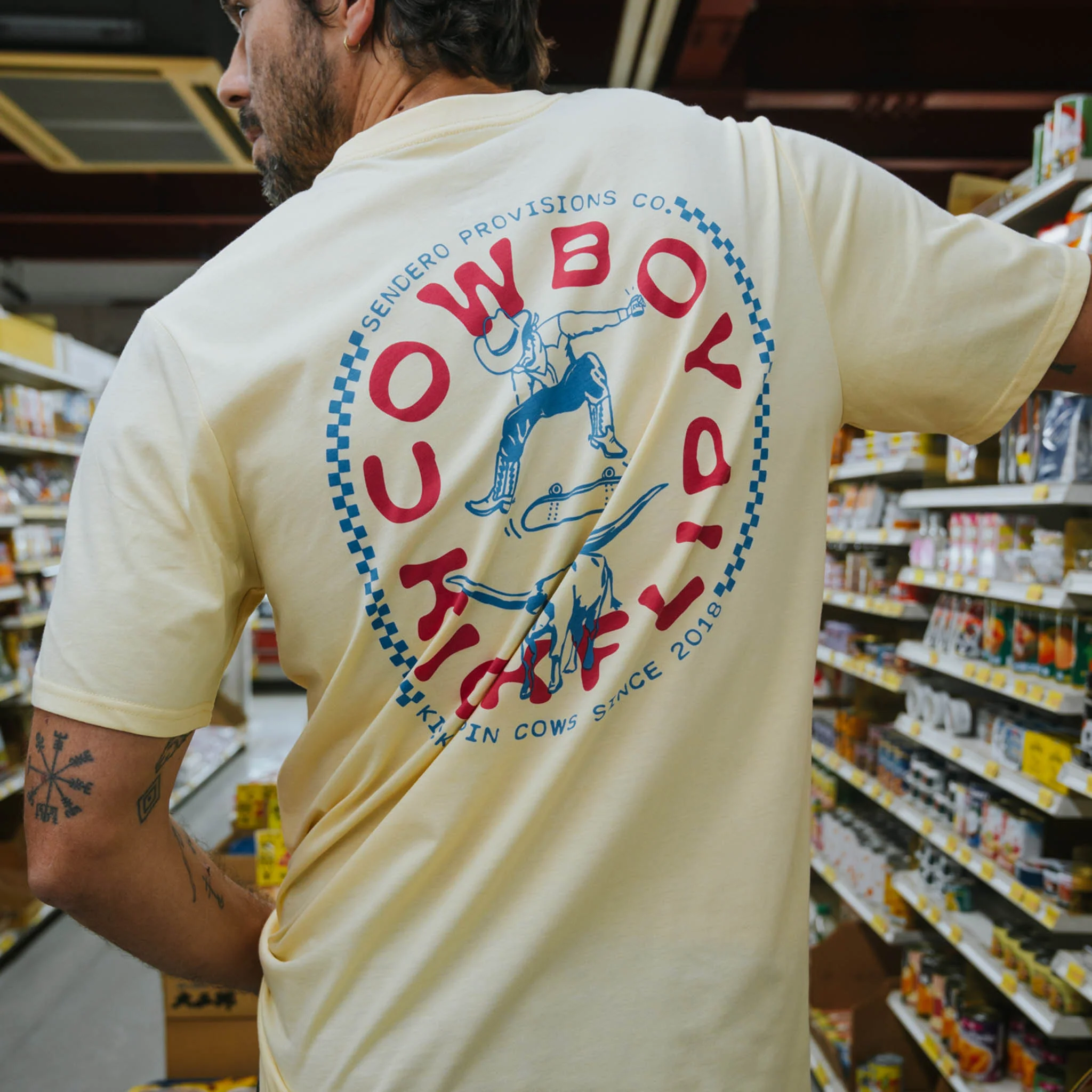 Cowboy Kickflip T-Shirt - Image 7