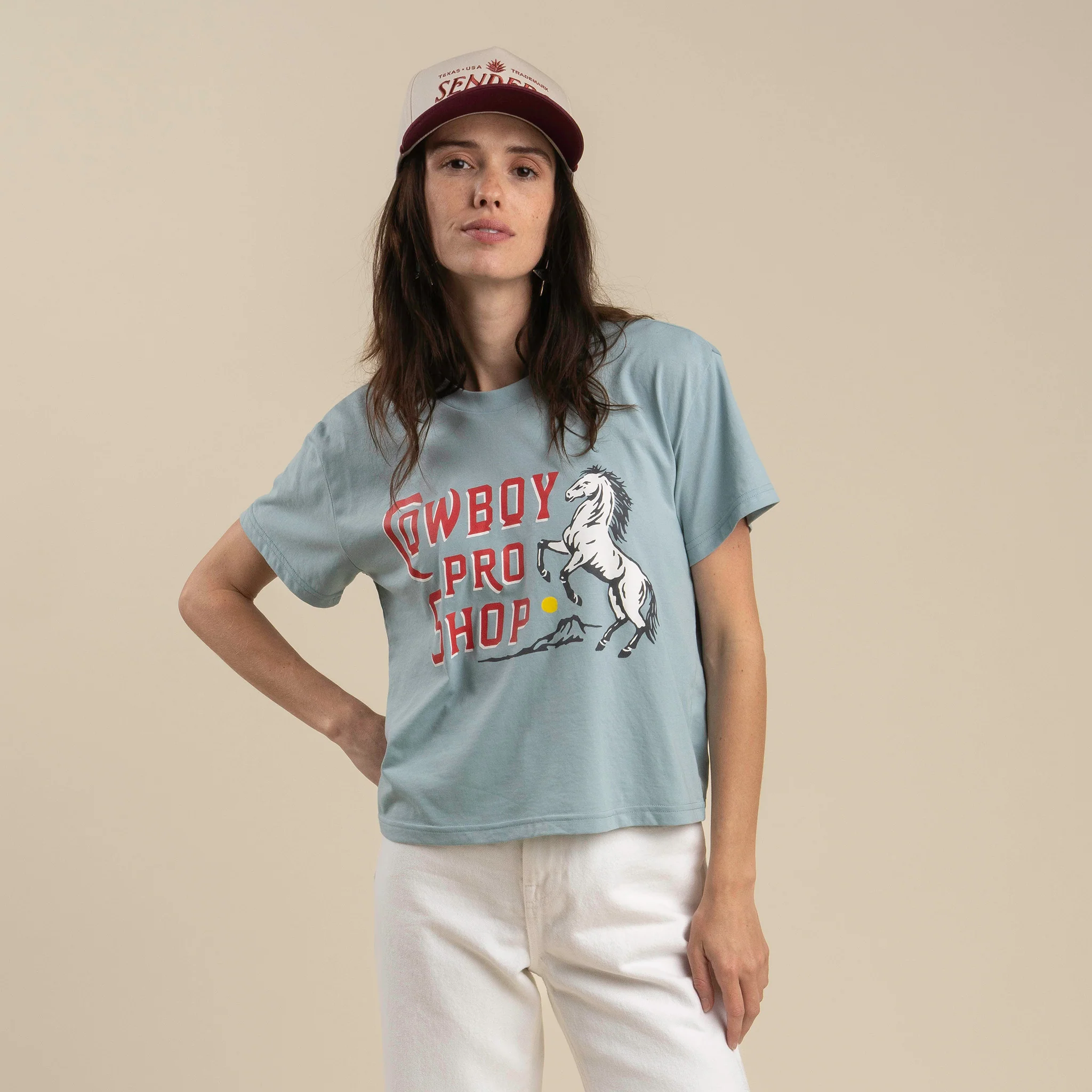 Cowboy Pro Shop Boxy Tee