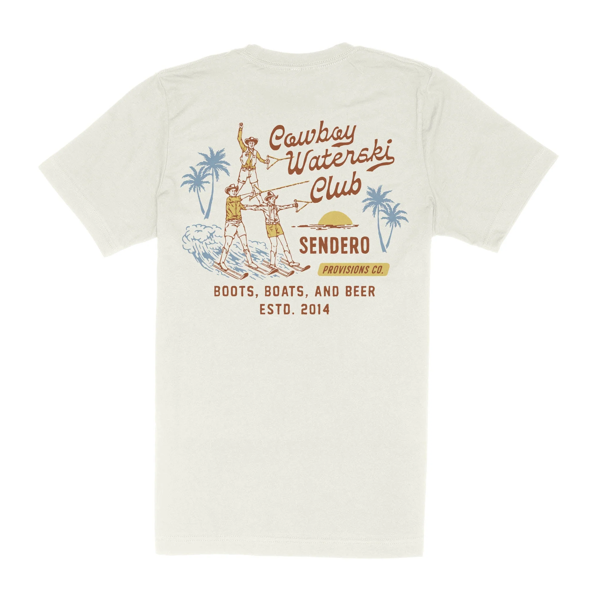 Cowboy Waterski Club T-Shirt - Image 5