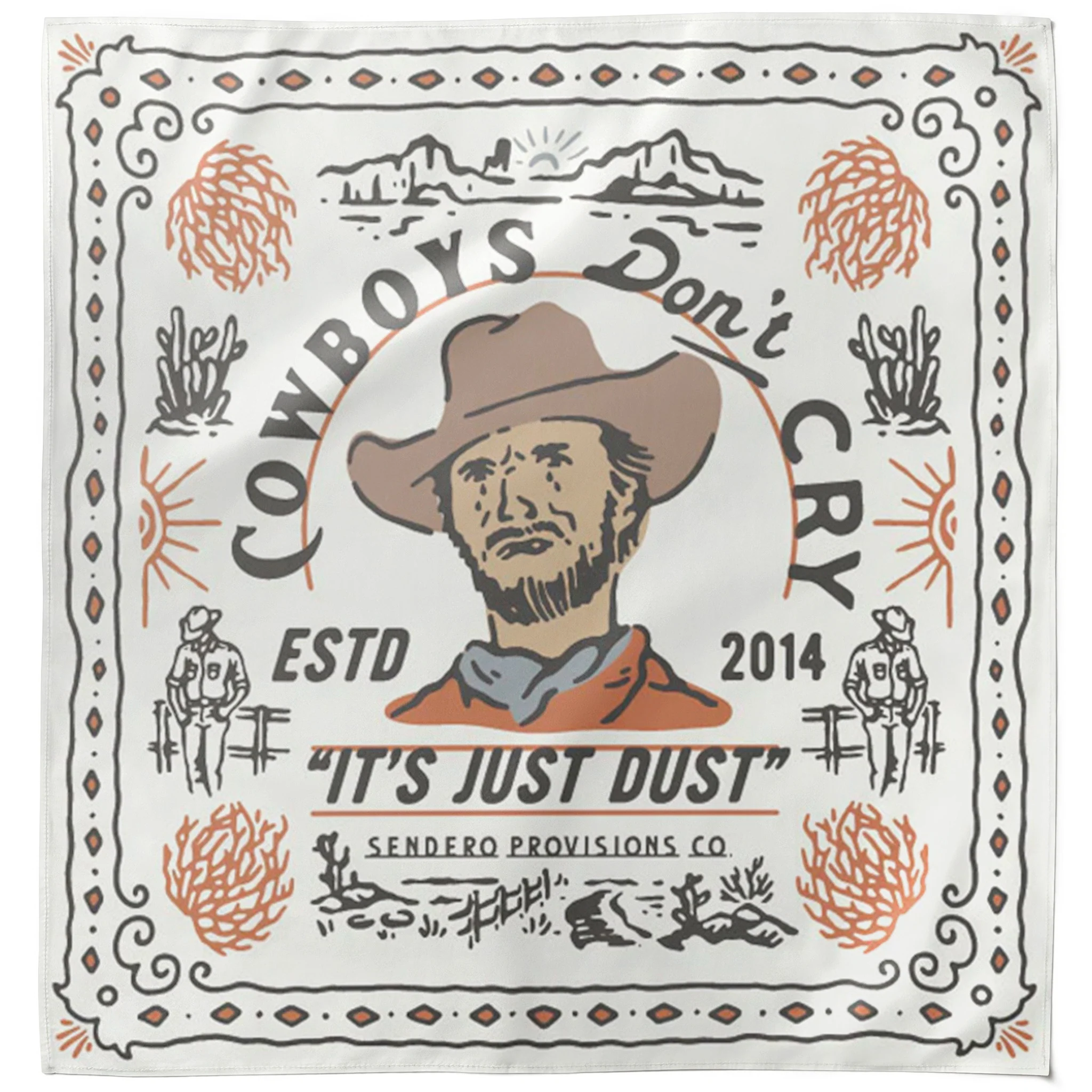 Cowboys Don't Cry Bandana