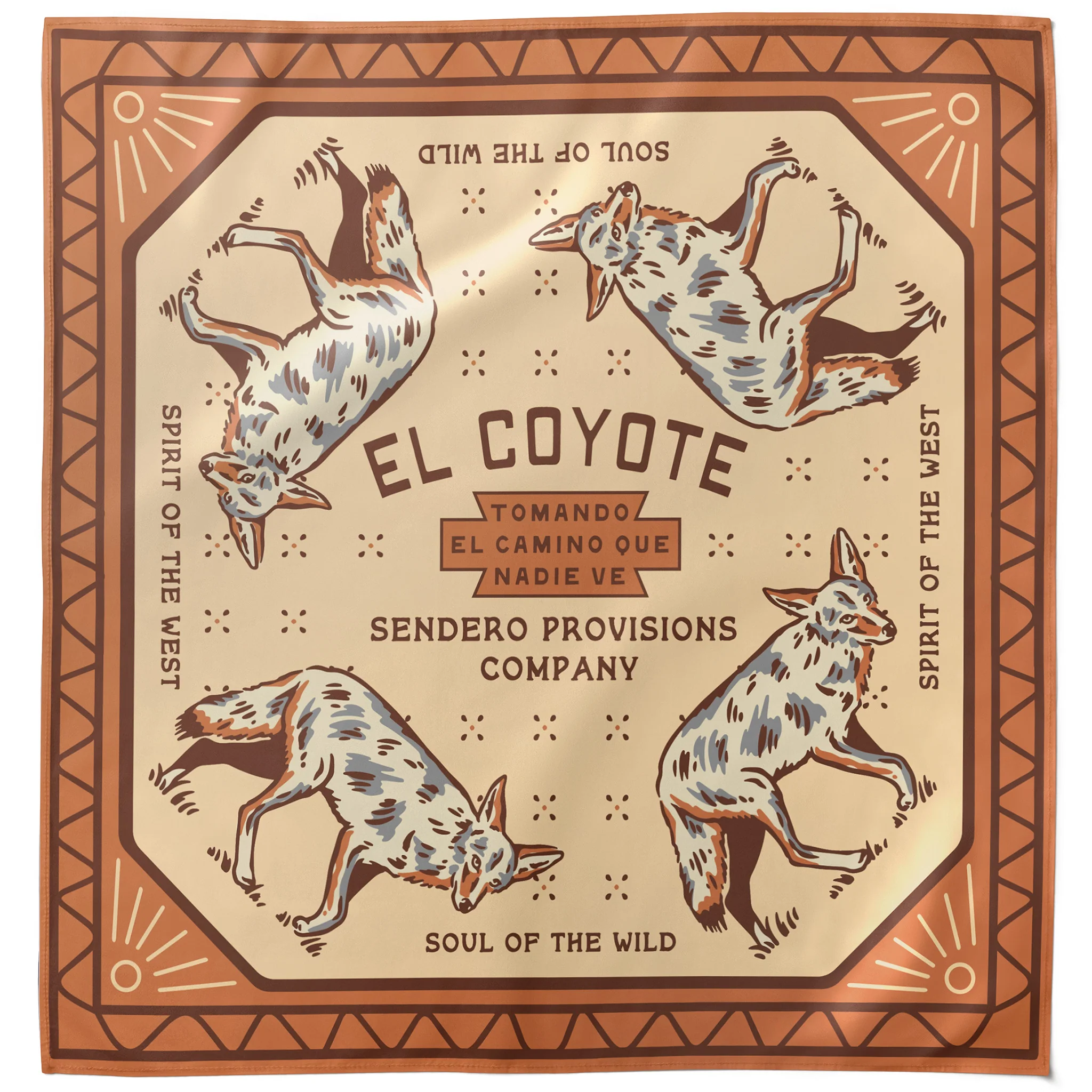 Coyote Bandana