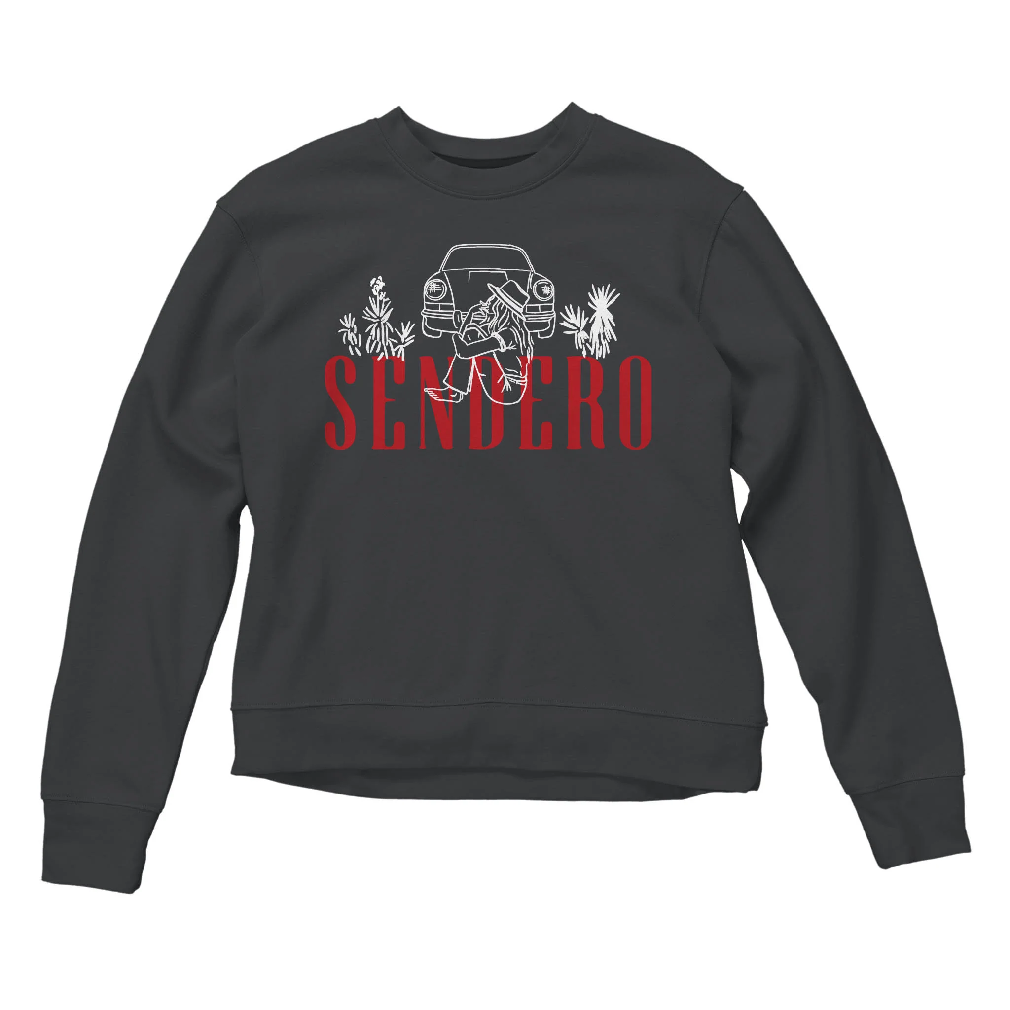 Desert Drifter Drop Shoulder Sweatshirt - Image 2