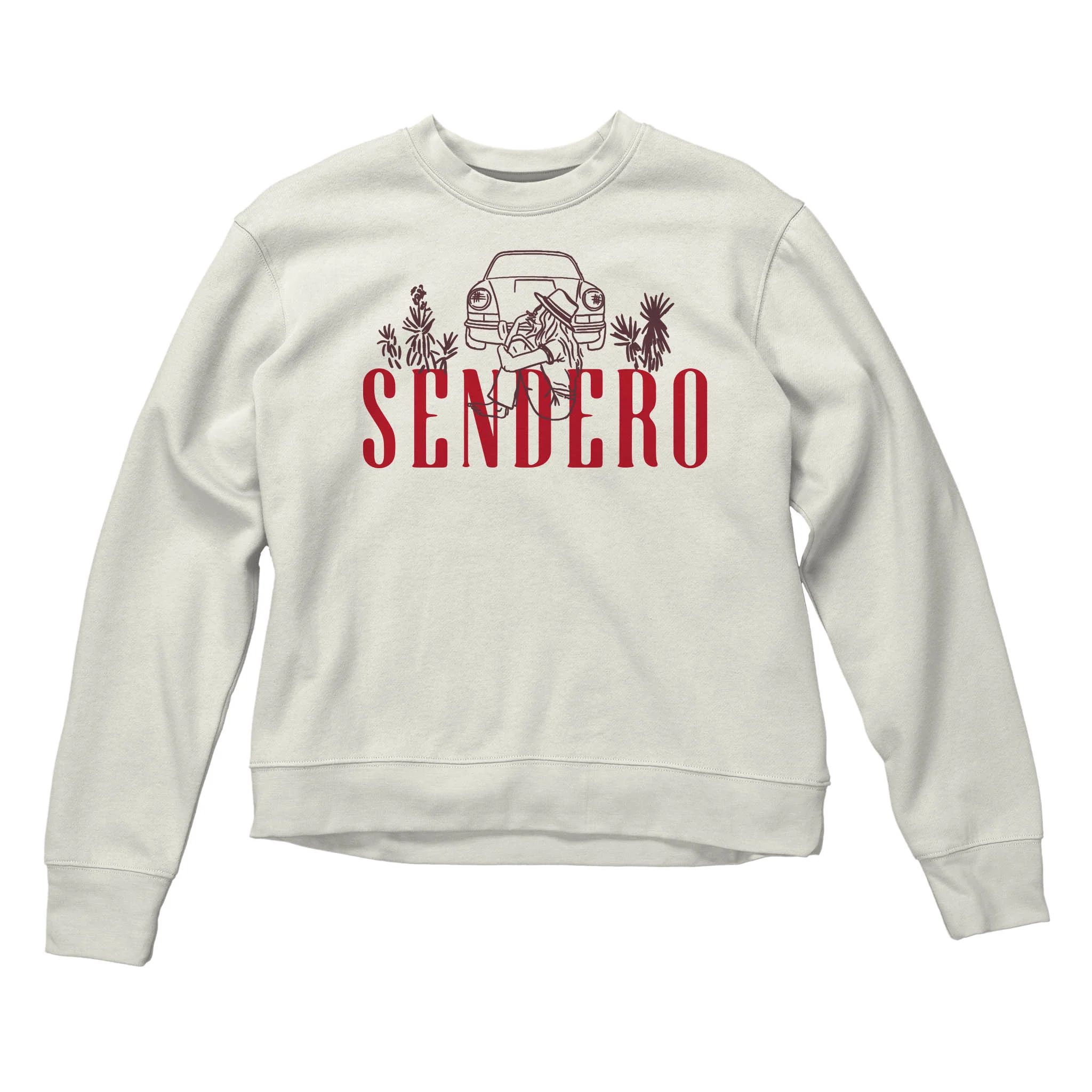 Desert Drifter Drop Shoulder Sweatshirt - Image 4