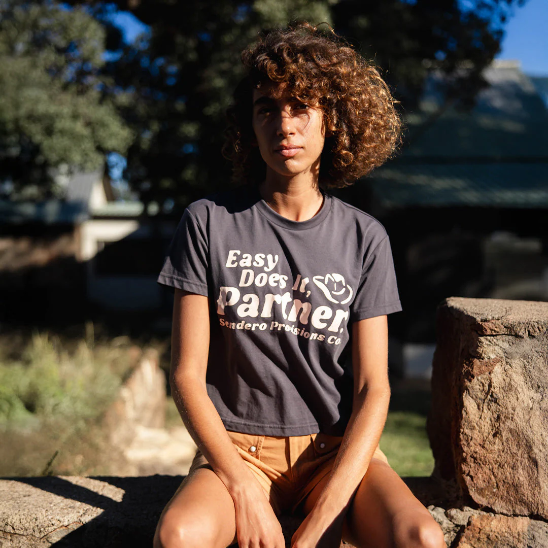 Easy Does It Boxy Tee - Image 2