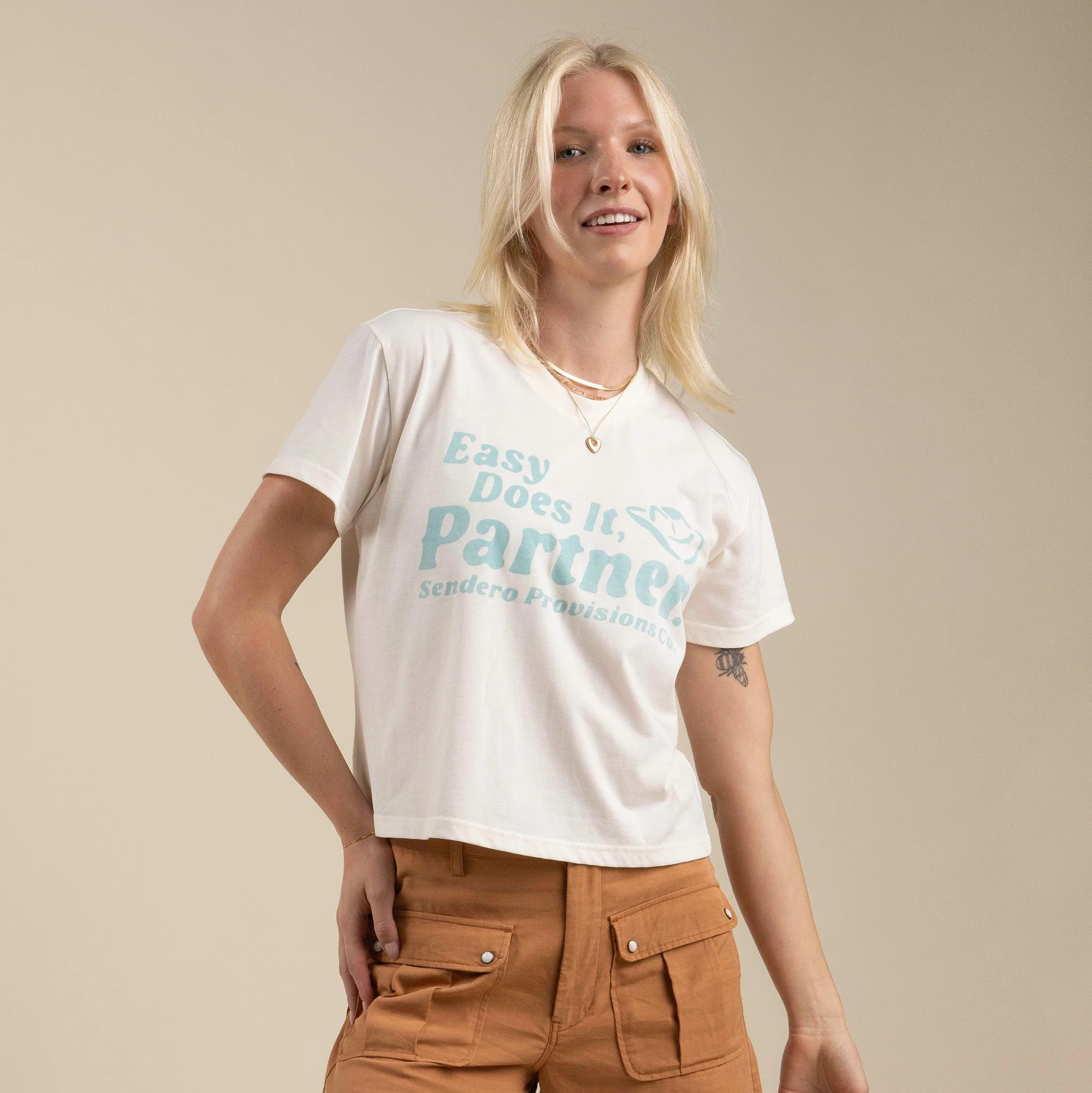 Easy Does It Boxy Tee - Image 4
