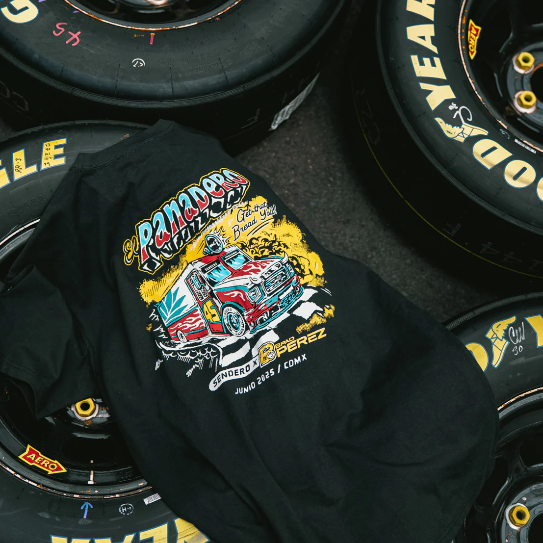 Brad Perez x Sendero El Panadero Vintage Tee - Image 3