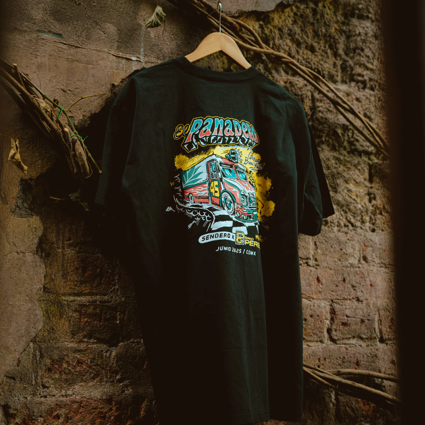 Brad Perez x Sendero El Panadero Vintage Tee - Image 5