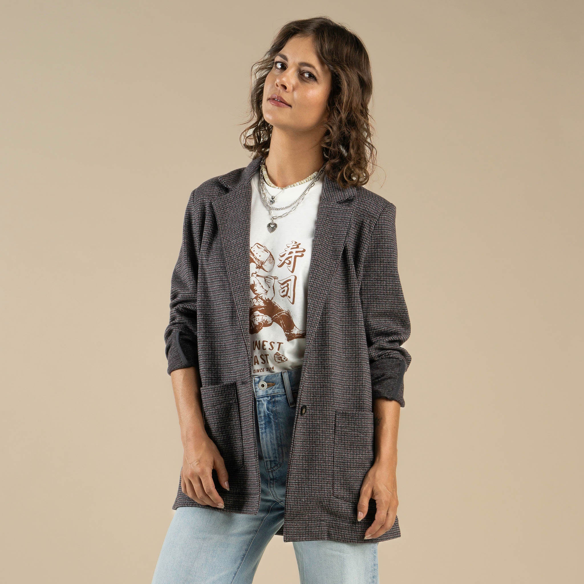 Eleanor Relaxed Western Blazer - Image 8