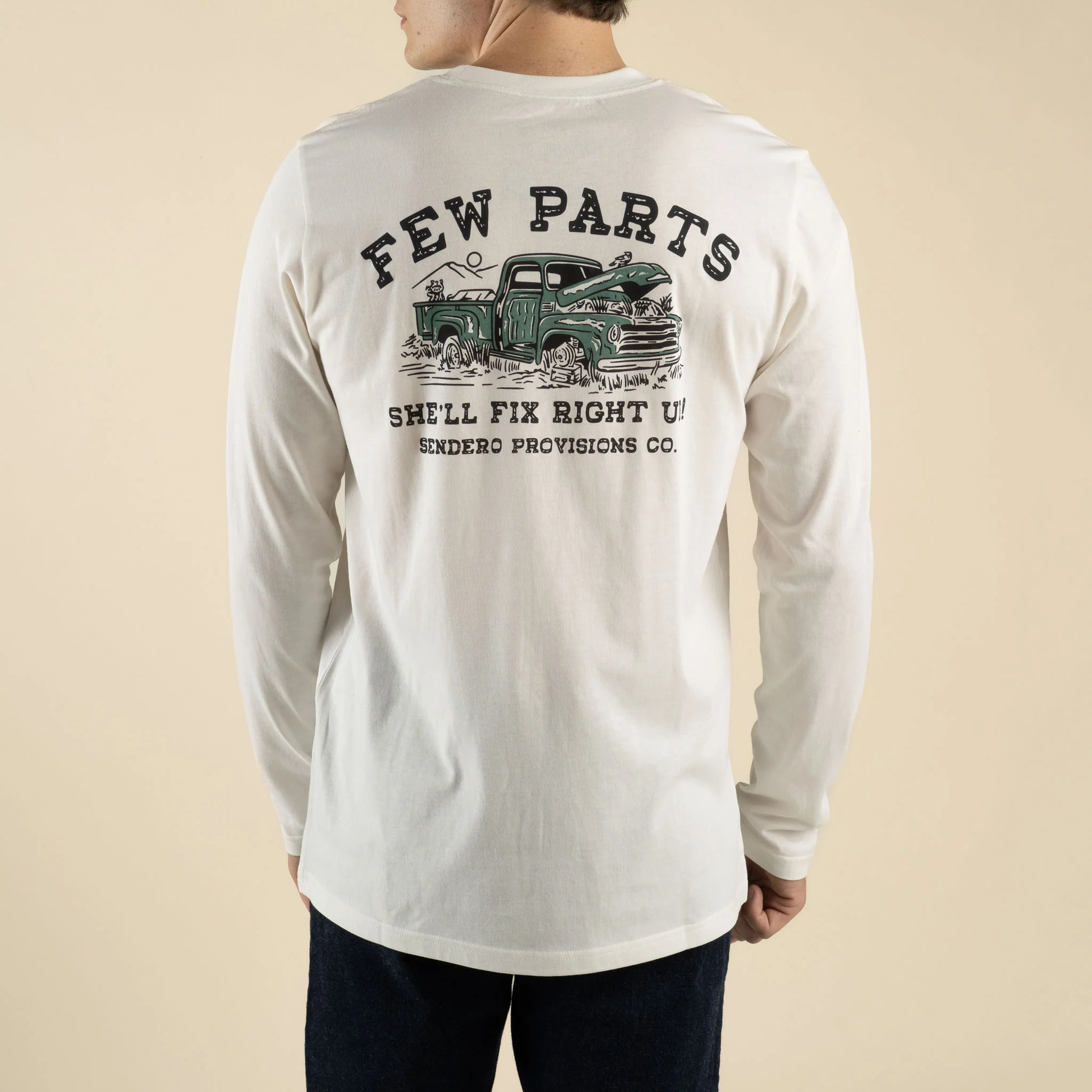 Few Parts Long Sleeve T-Shirt - Image 2