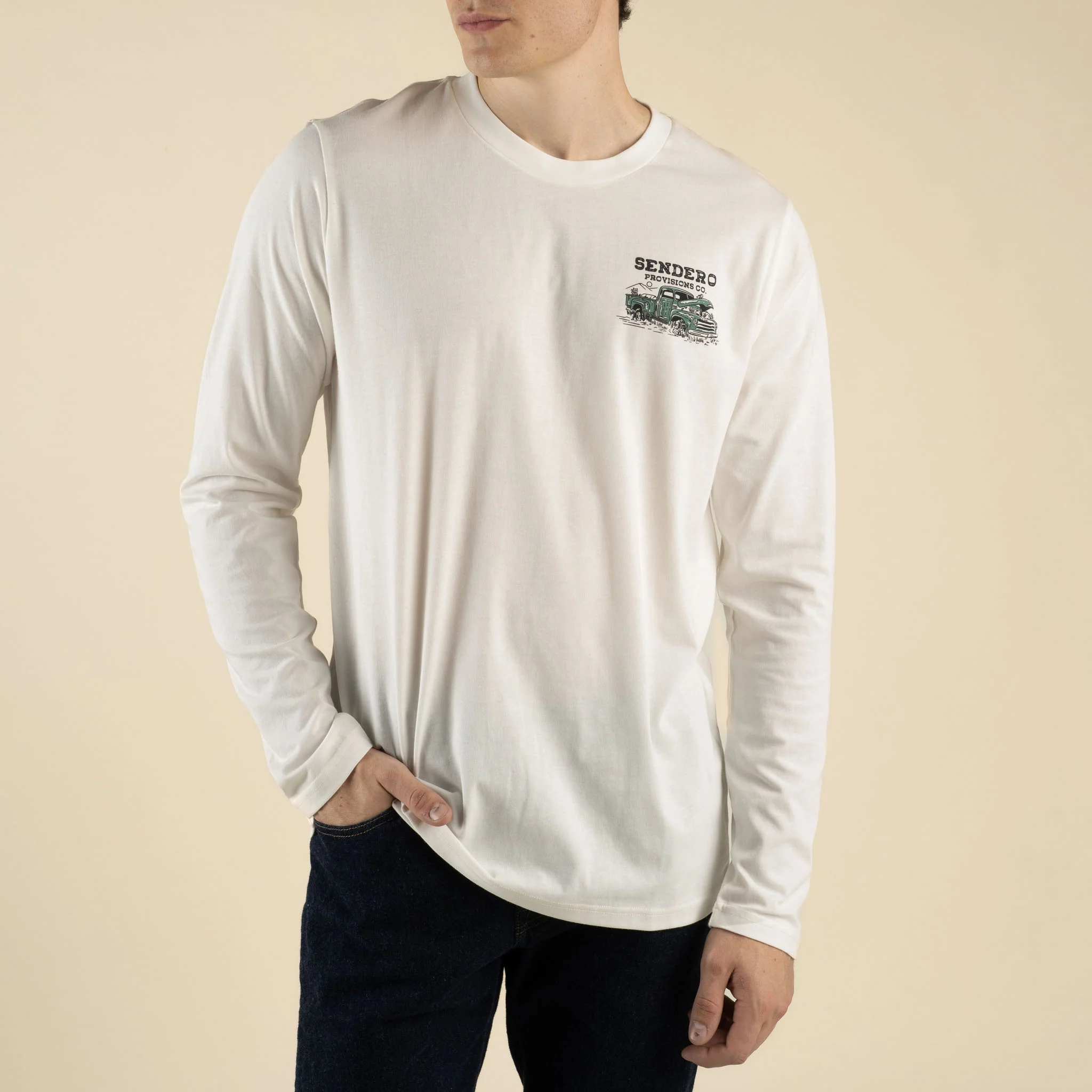 Few Parts Long Sleeve T-Shirt - Image 3