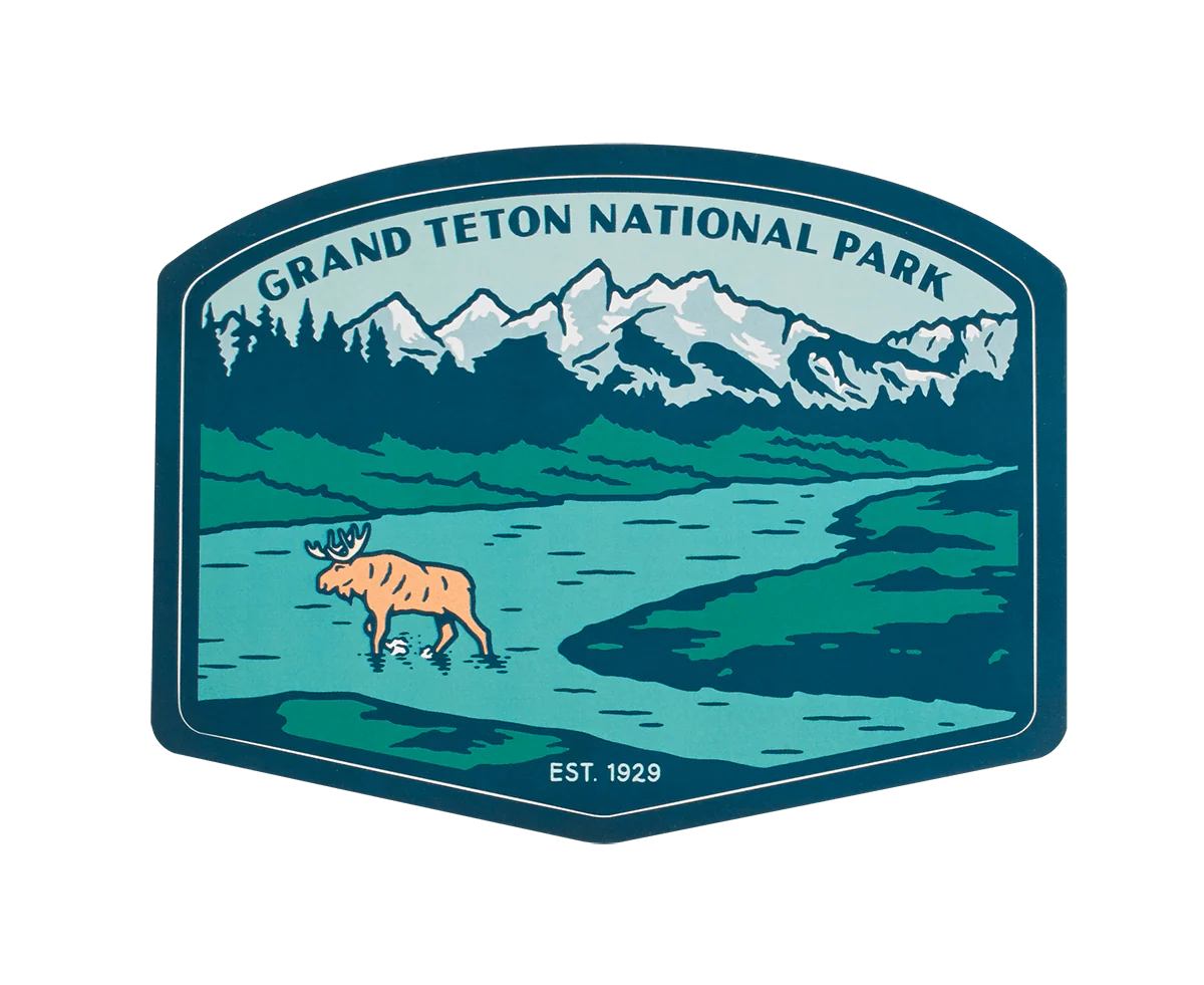 Grand Teton National Park Sticker