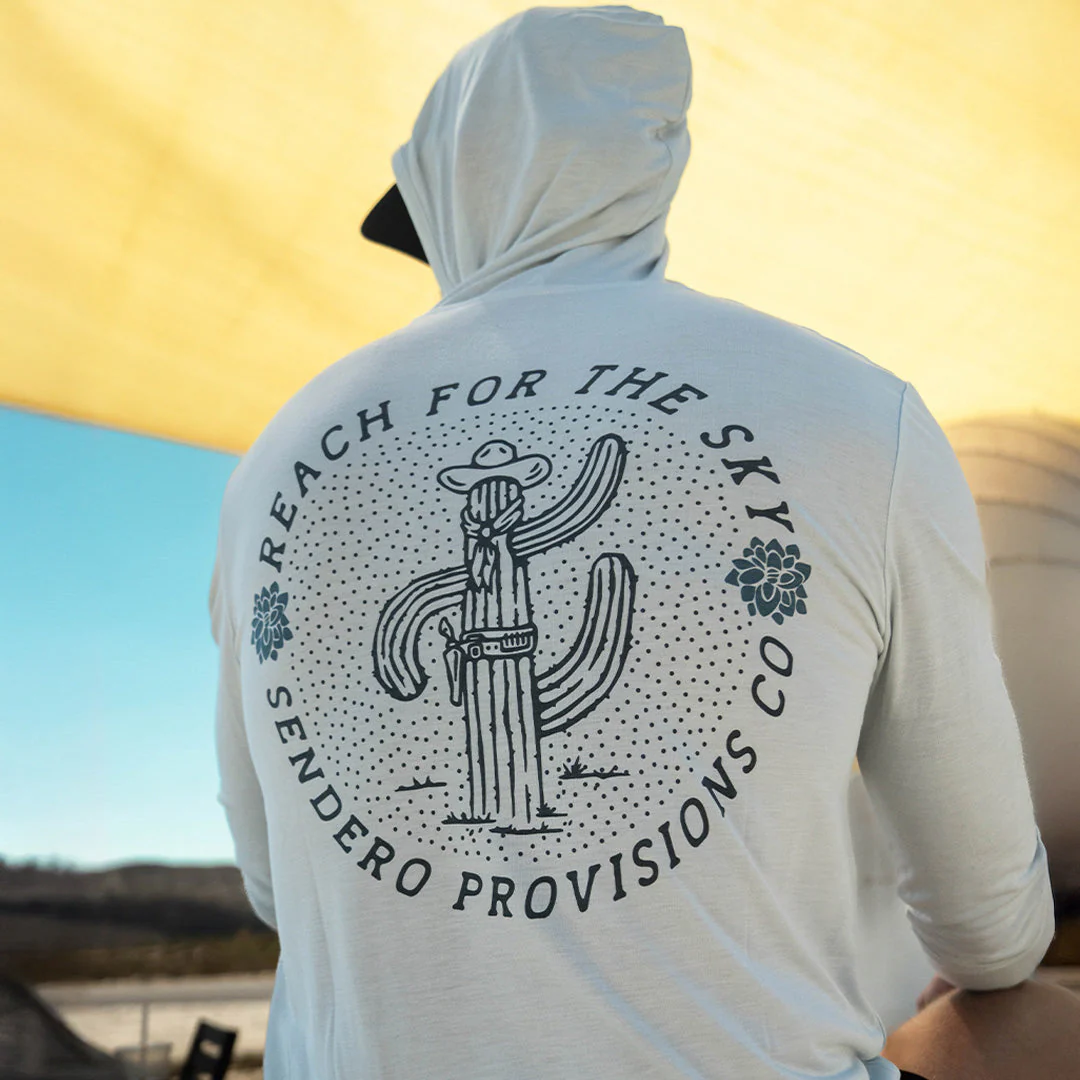 Yucatan Bamboo Hoodie Tech Shirt - Image 11