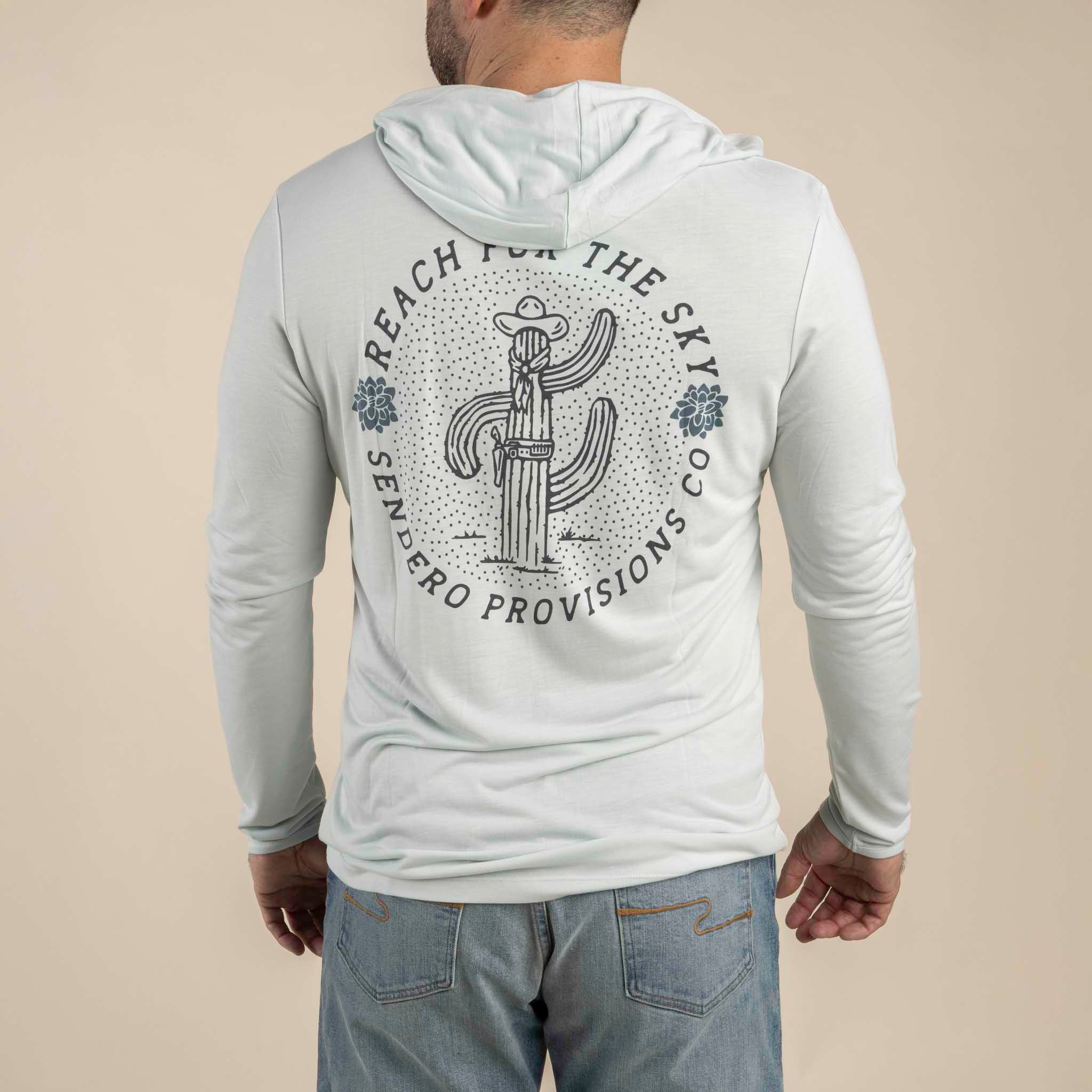 Yucatan Bamboo Hoodie Tech Shirt - Image 12