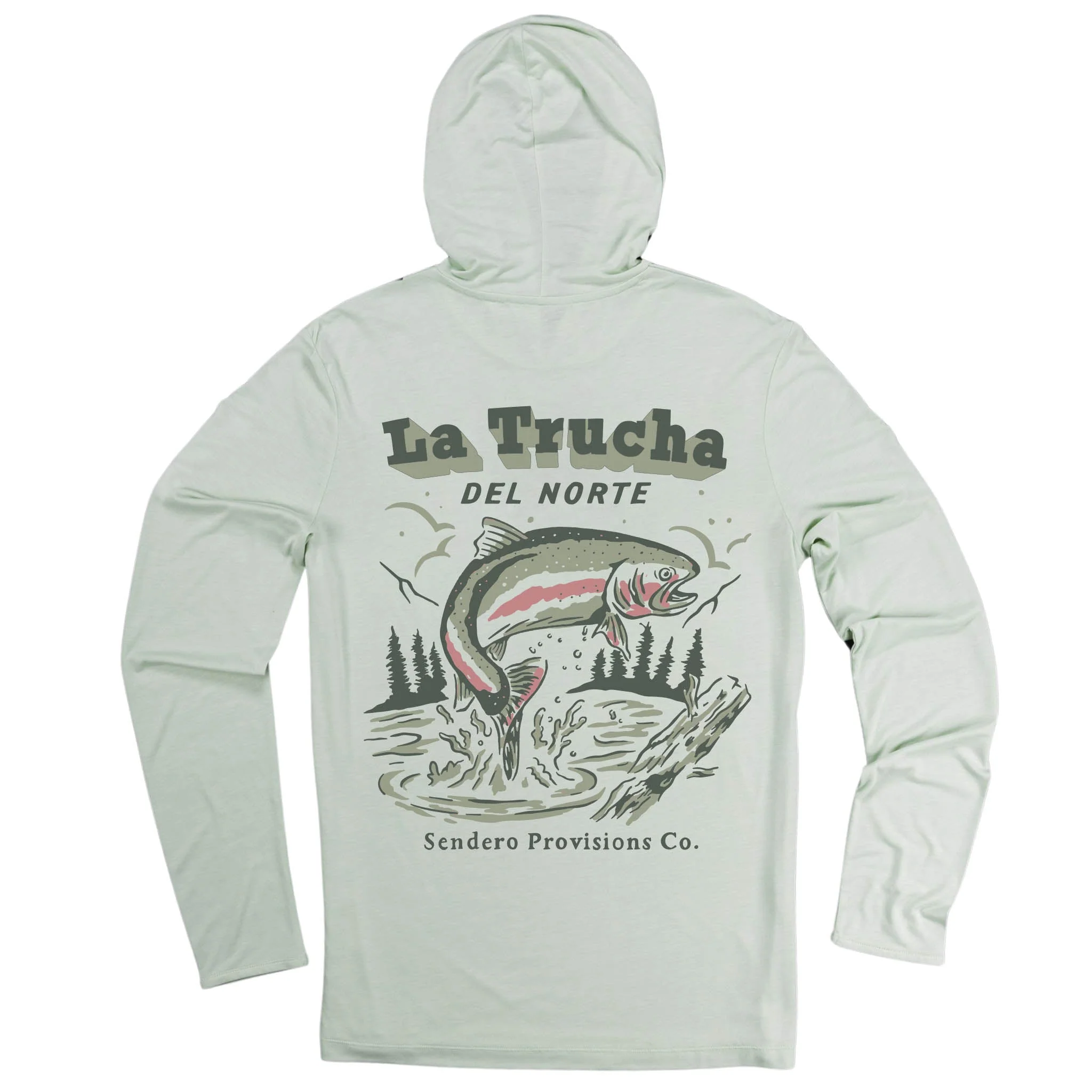Yucatan Bamboo Hoodie Tech Shirt - Image 13