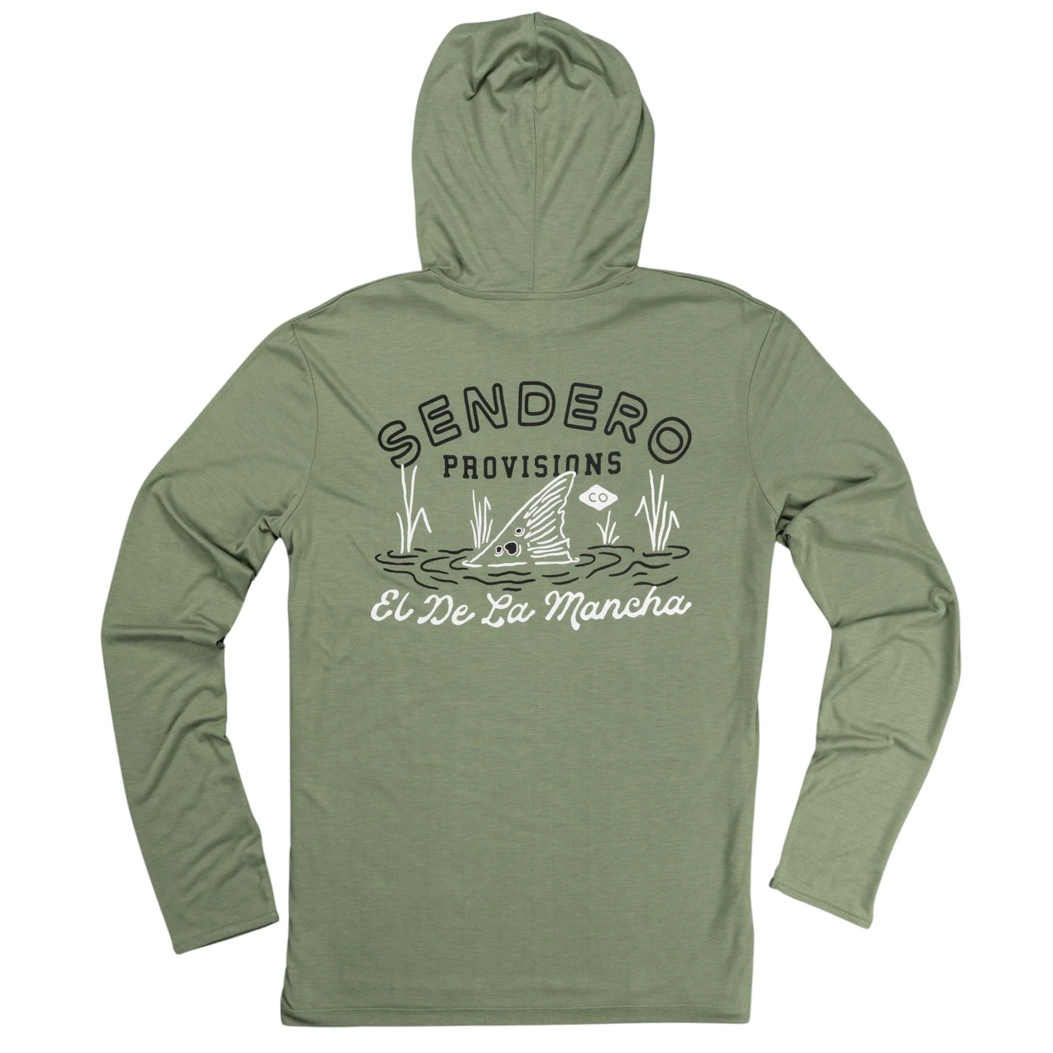 Yucatan Bamboo Hoodie Tech Shirt - Image 14