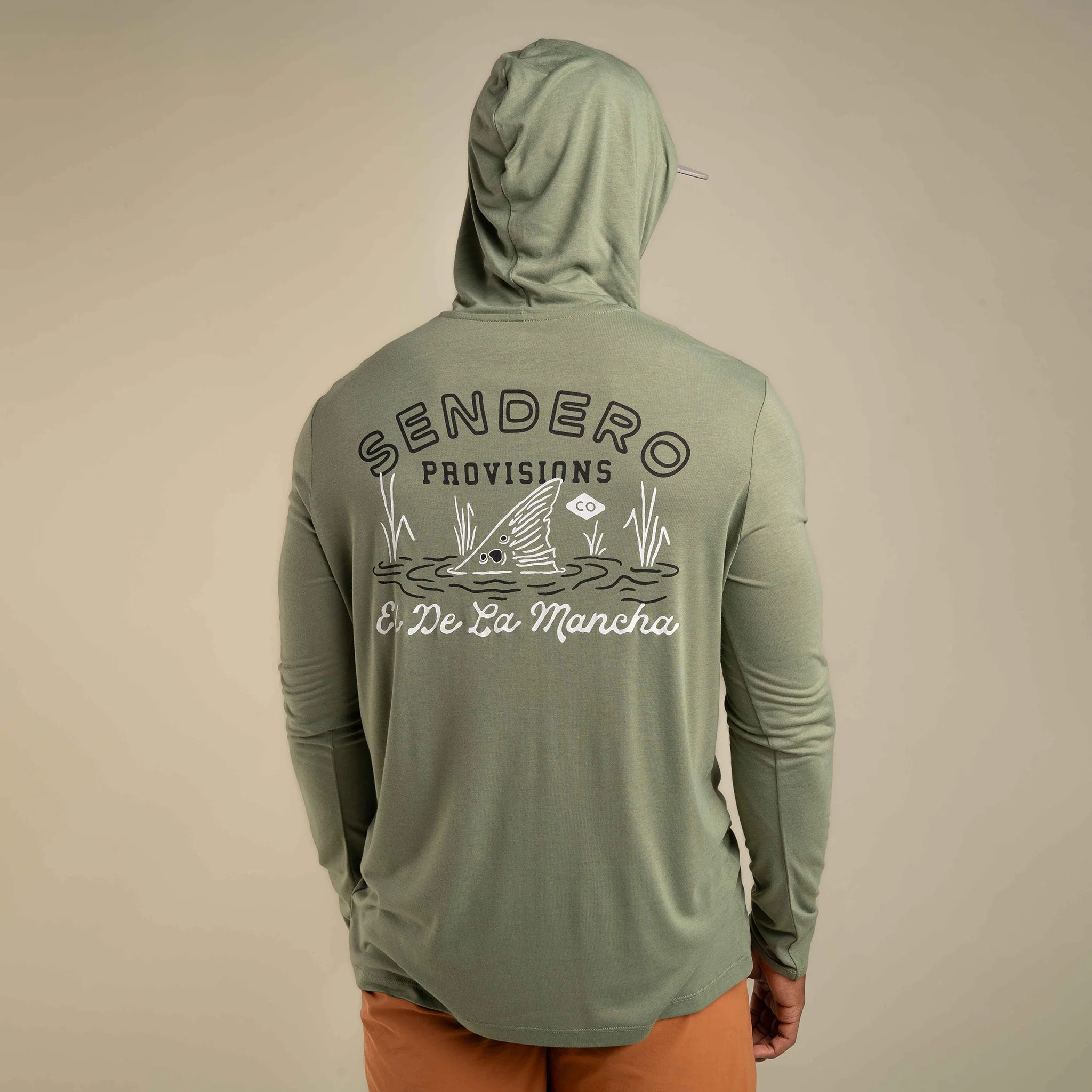 Yucatan Bamboo Hoodie Tech Shirt - Image 15