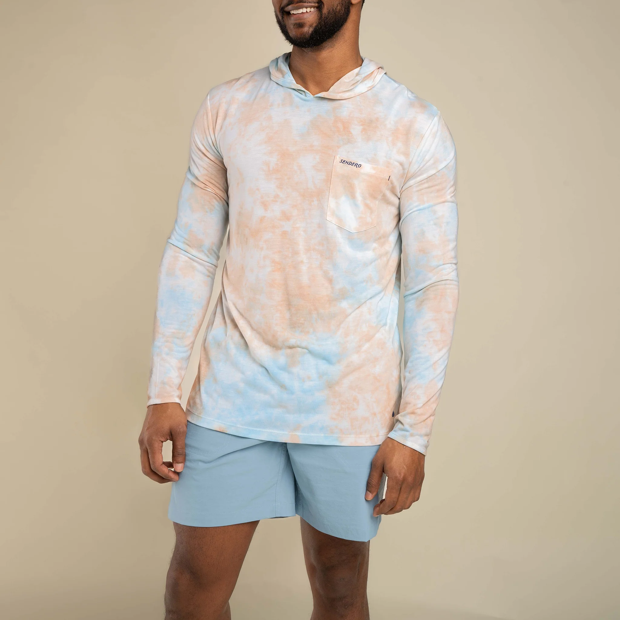 Yucatan Bamboo Hoodie Tech Shirt - Image 23