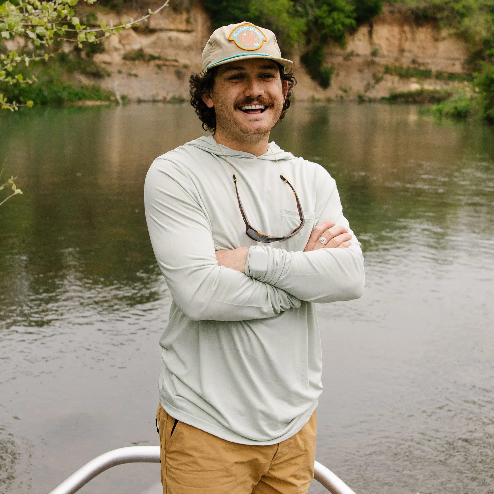 Yucatan Bamboo Hoodie Tech Shirt - Image 25