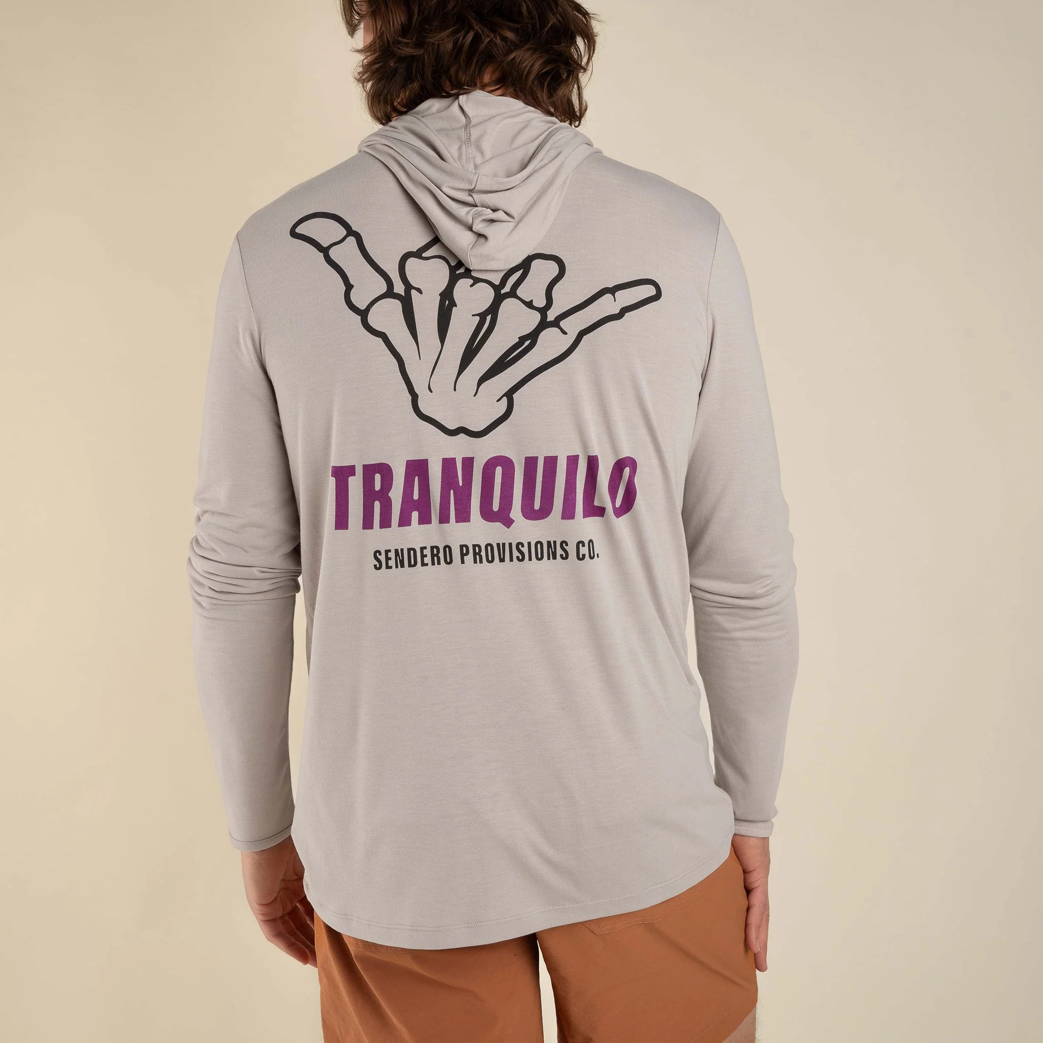 Yucatan Bamboo Hoodie Tech Shirt - Image 7