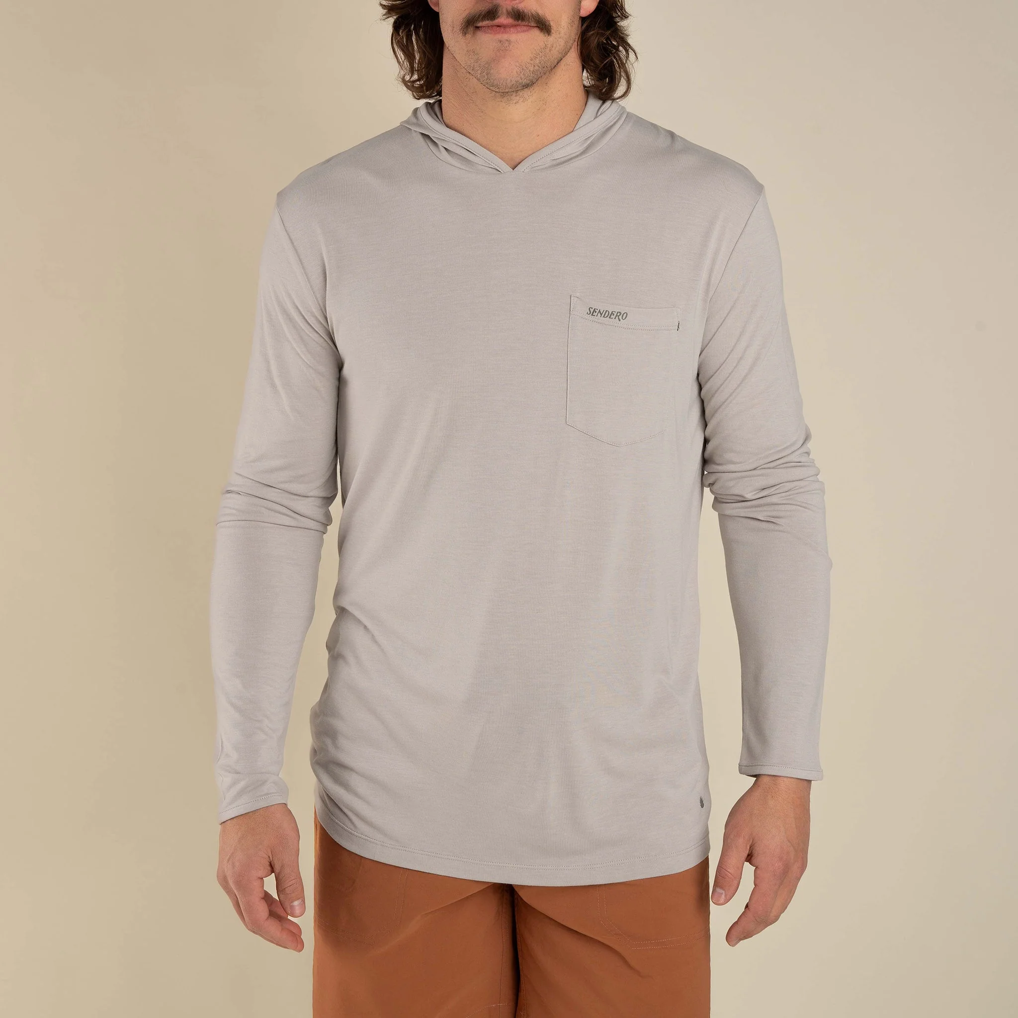 Yucatan Bamboo Hoodie Tech Shirt - Image 9