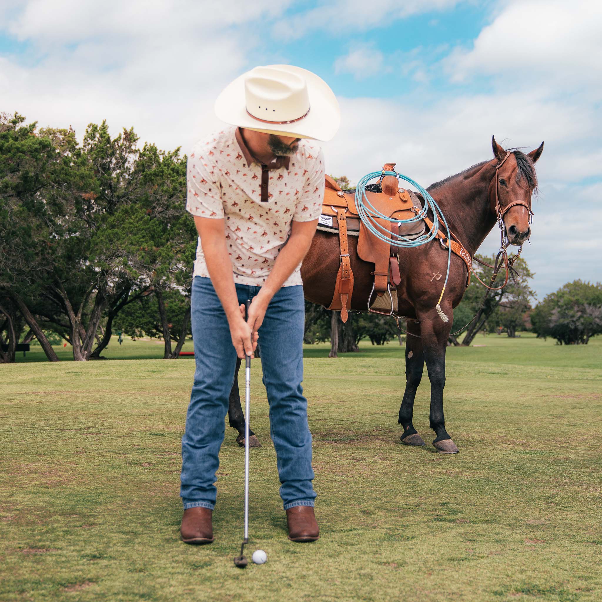 High Noon Performance Polo - Image 77