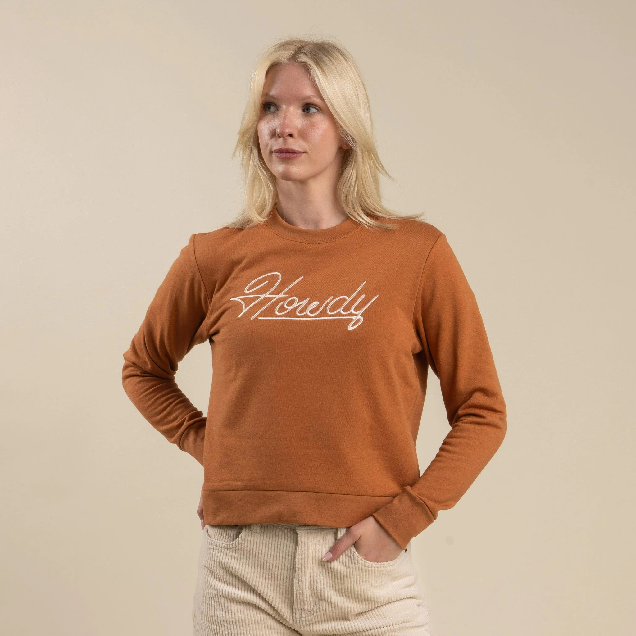 Howdy Drop Shoulder Sweatshirt - Image 5