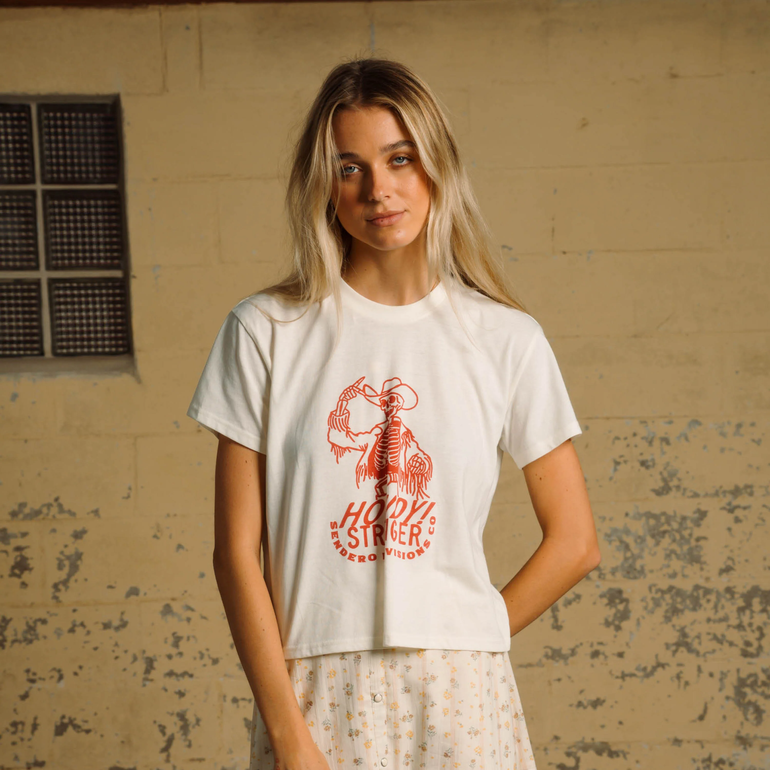 Howdy Stranger Boxy Tee - Image 2