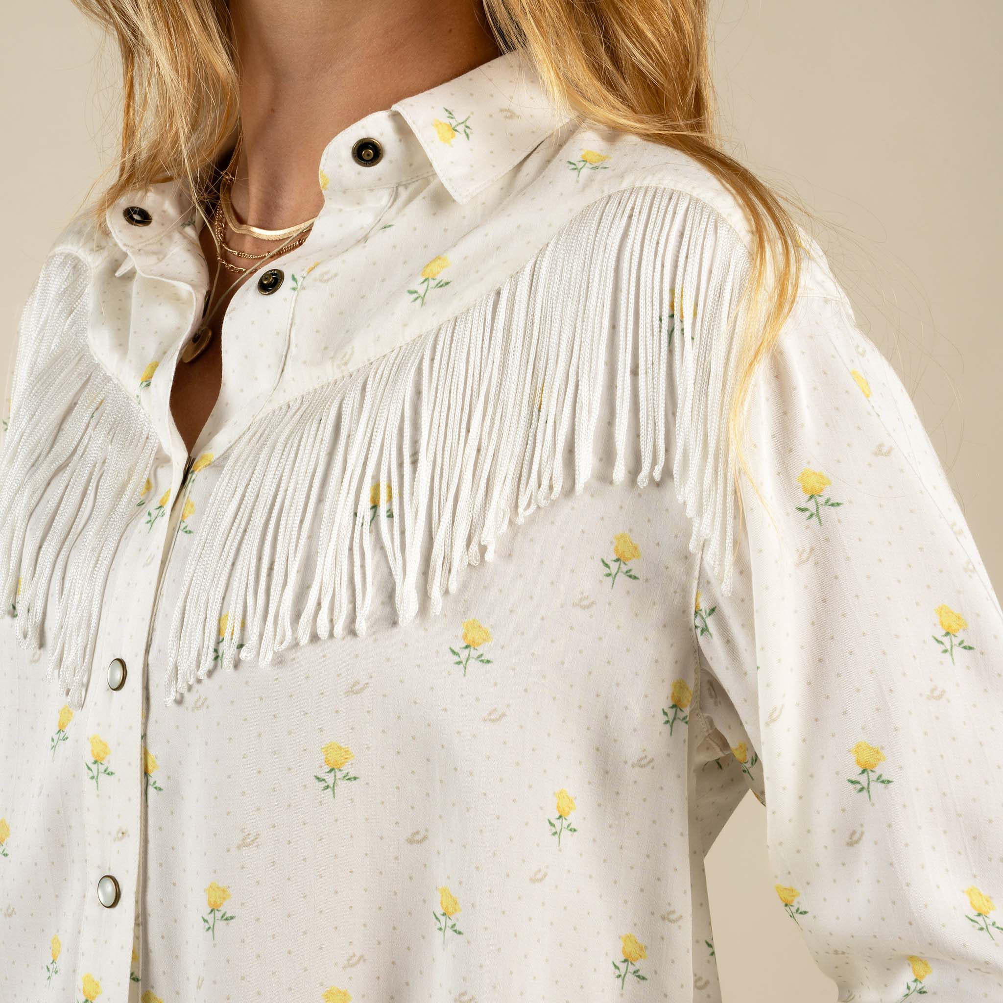 June Fringe Long Sleeve Shirt - Image 10