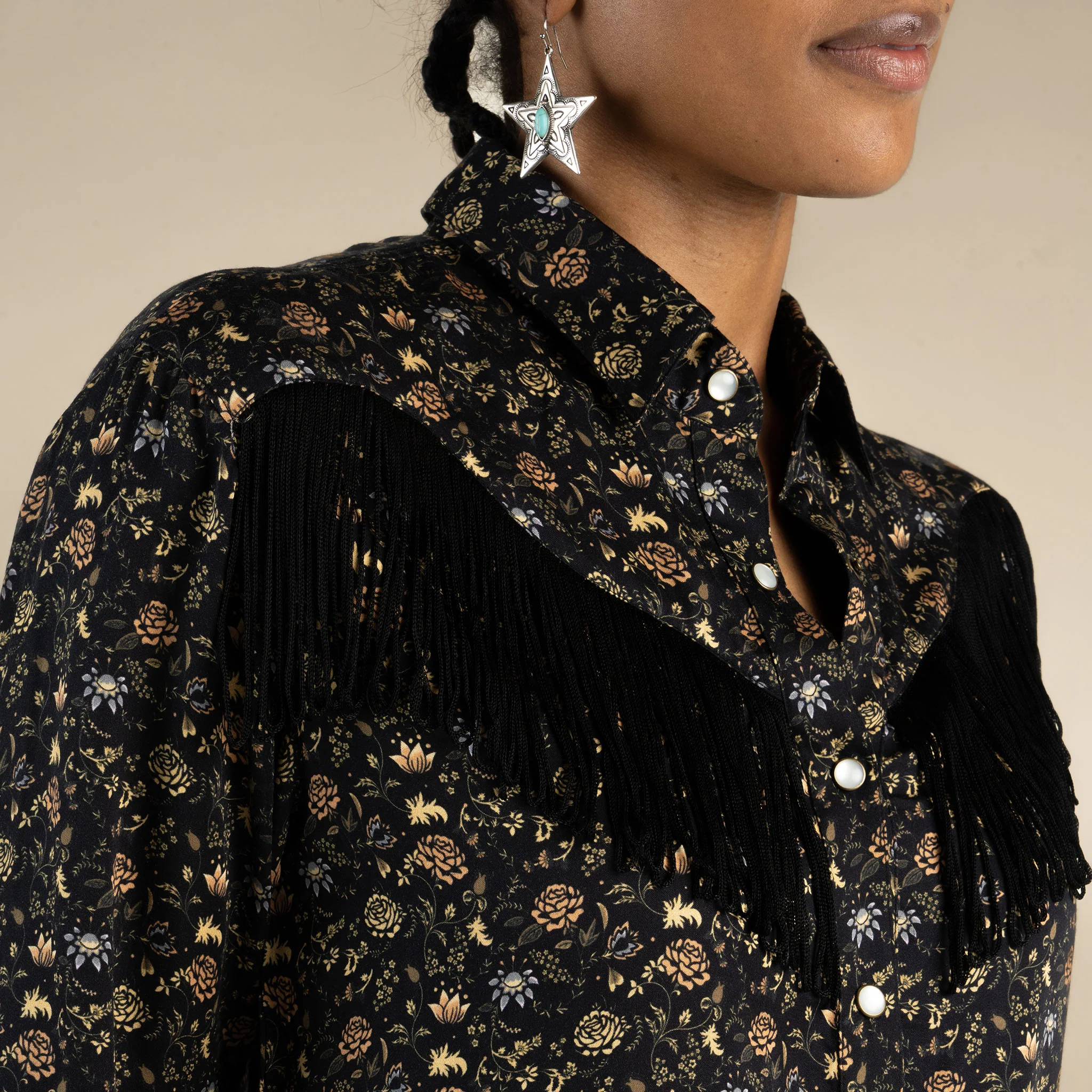 June Fringe Long Sleeve Shirt - Image 3