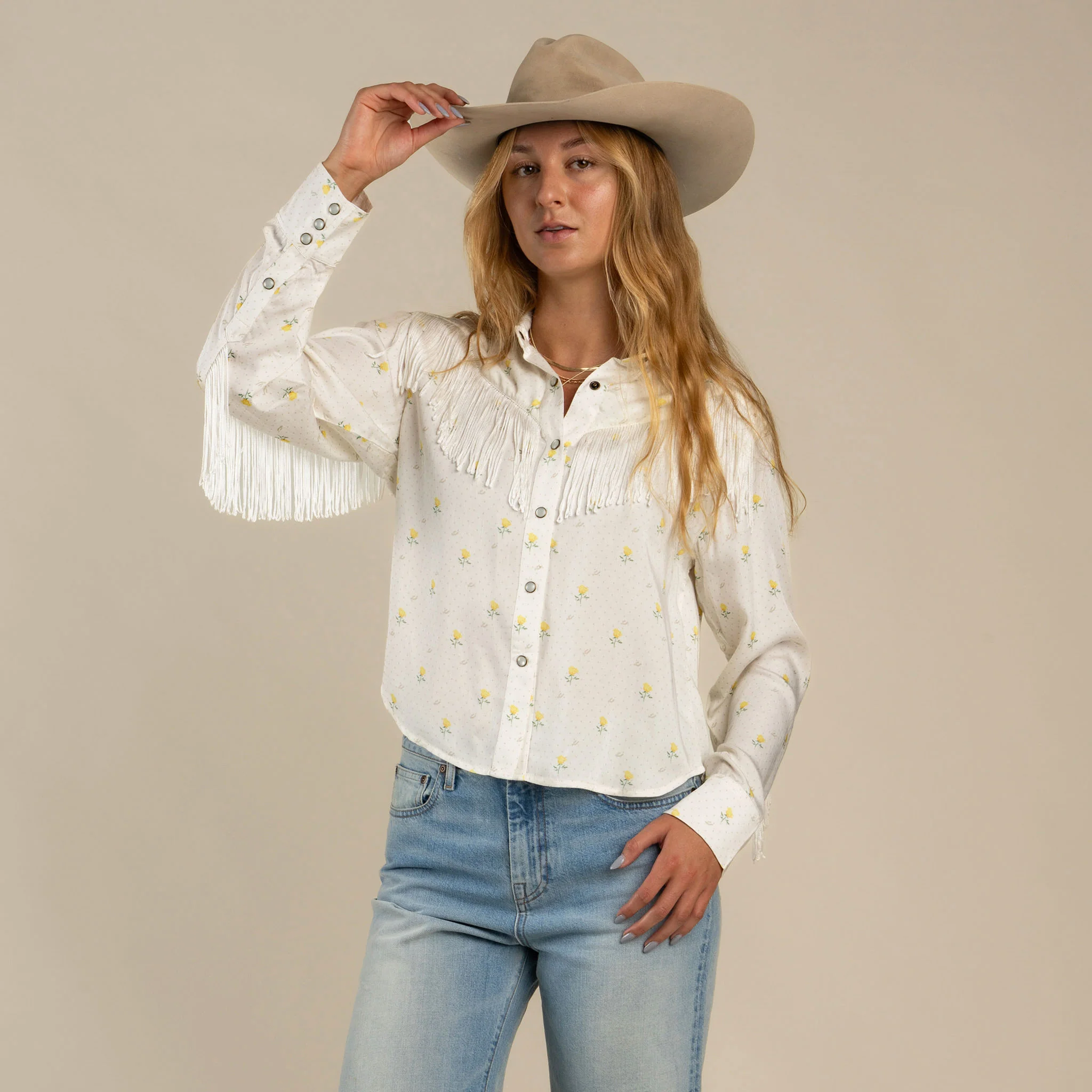 June Fringe Long Sleeve Shirt - Image 8