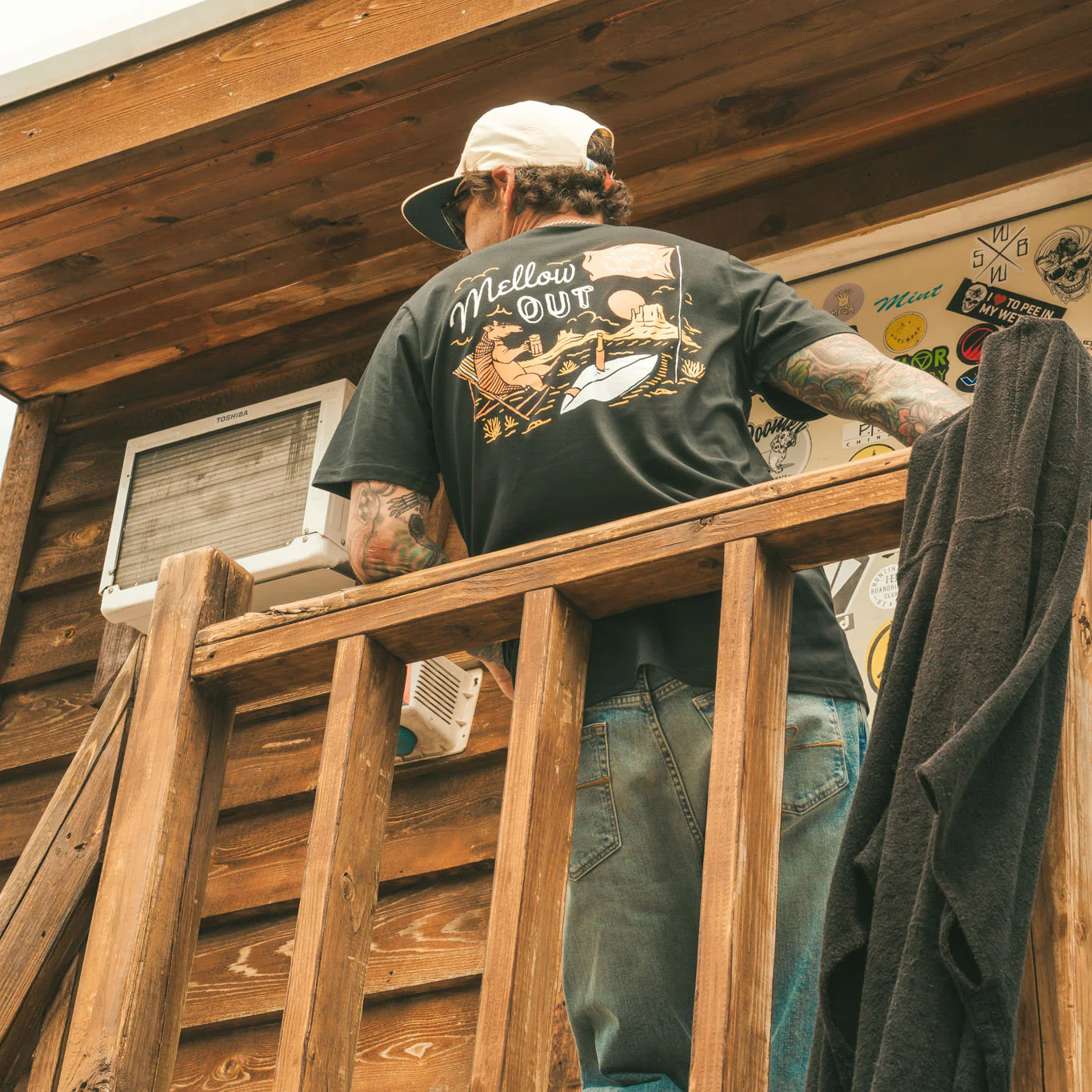 Sendero X Waco Surf Mellow Out T-Shirt - Image 2