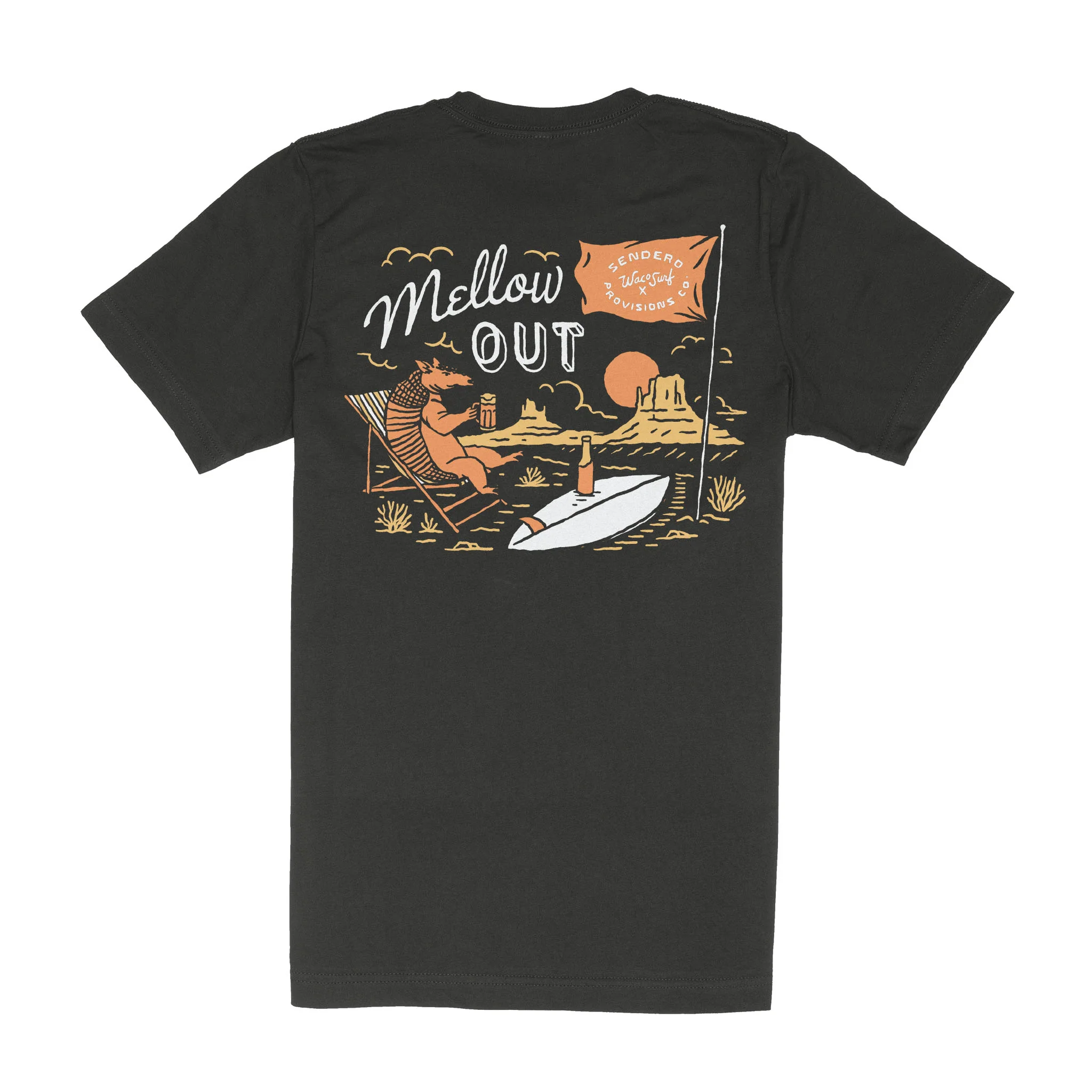 Sendero X Waco Surf Mellow Out T-Shirt - Image 6