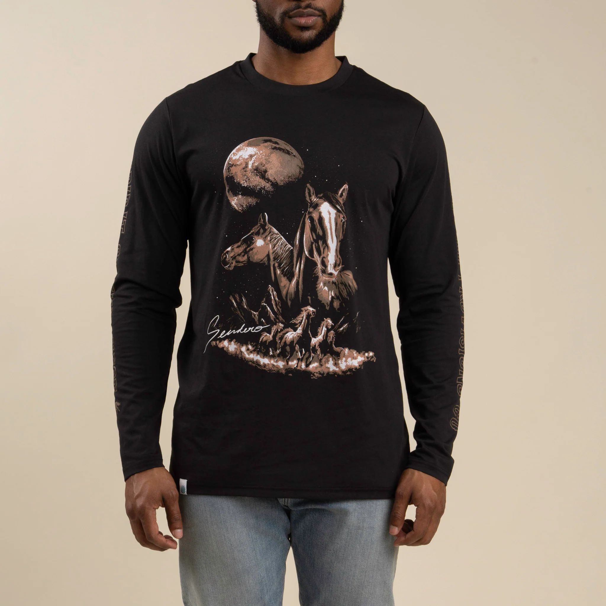 Midnight Riders Long Sleeve T-Shirt - Image 2