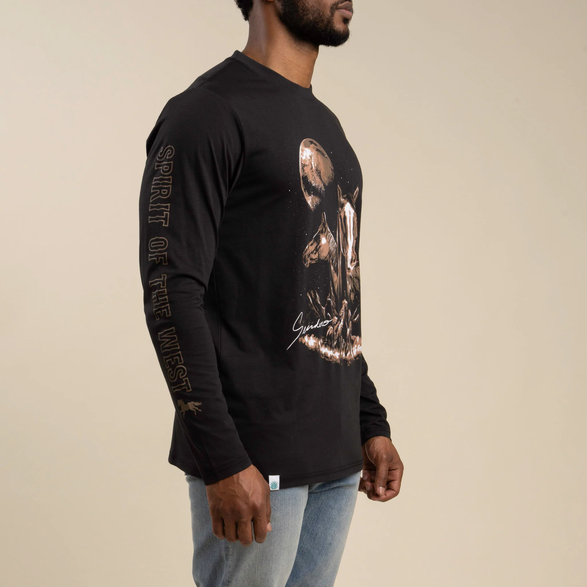 Midnight Riders Long Sleeve T-Shirt - Image 3