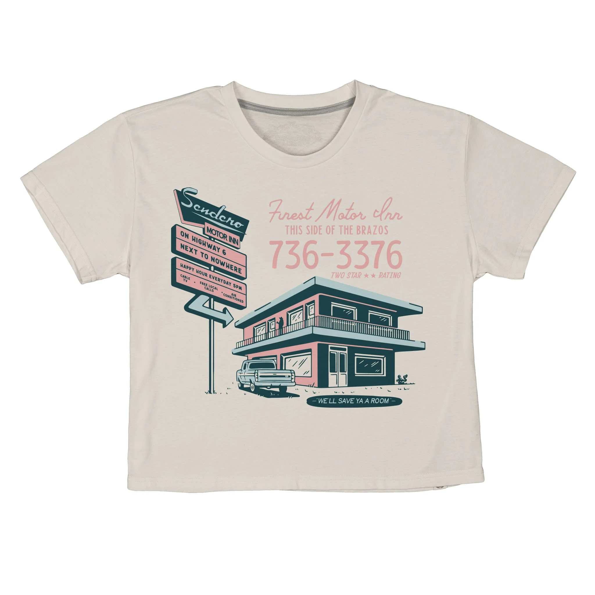 Motor Inn Boxy Tee - Image 3