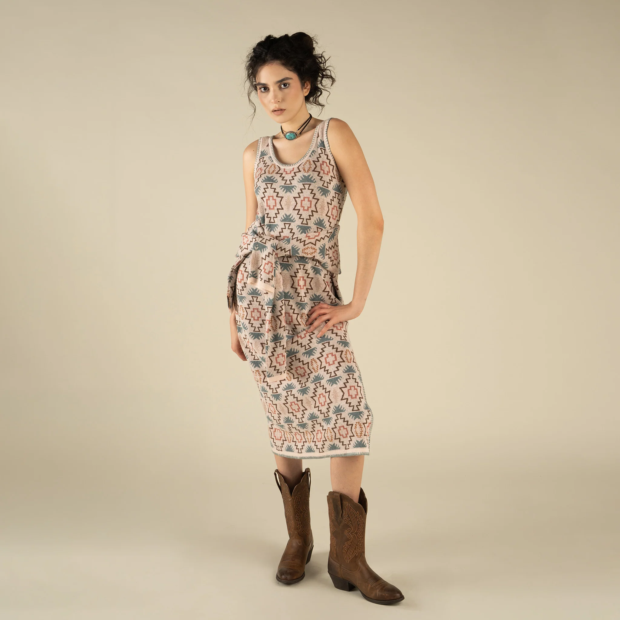 Puebla Knit Dress - Image 4