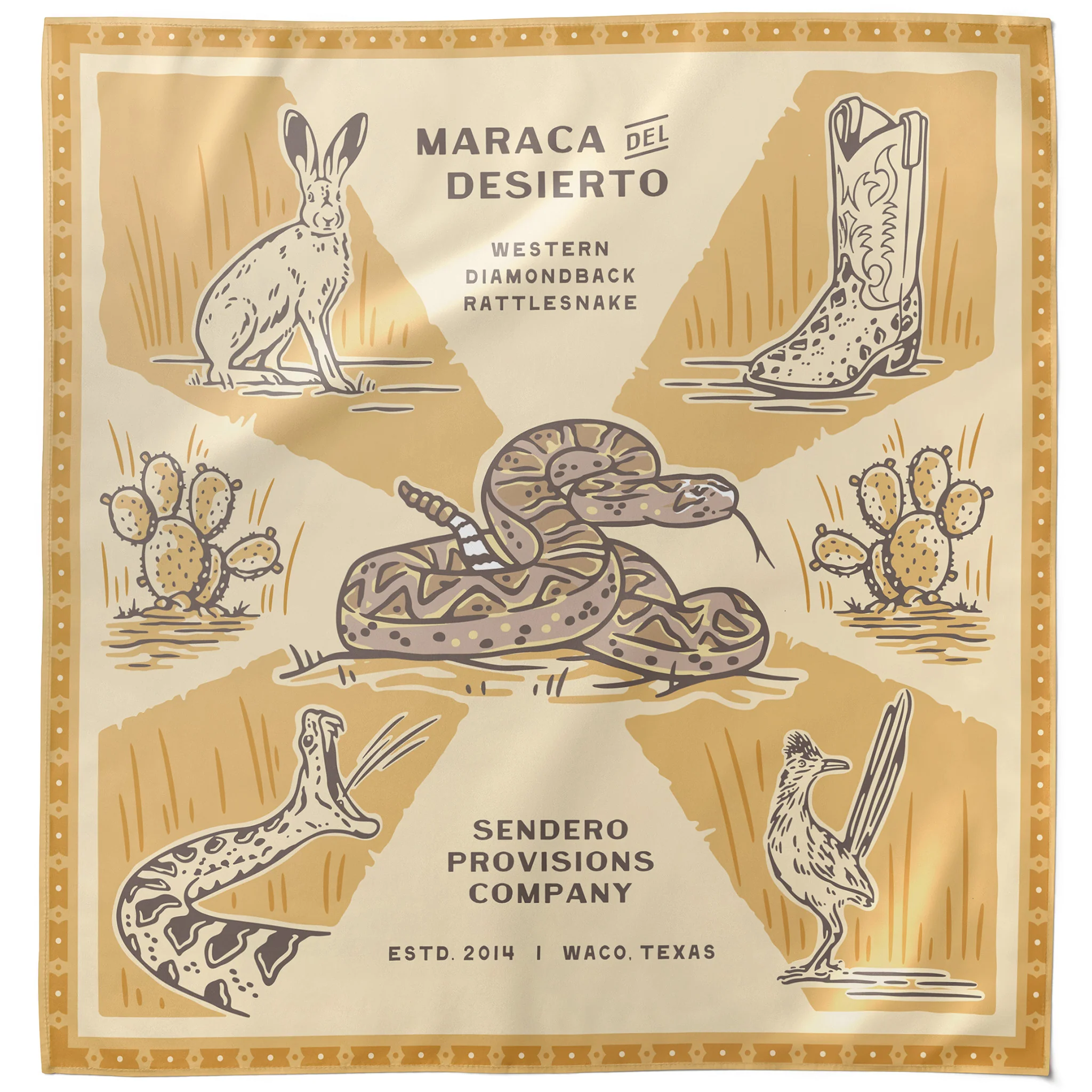 Rattlesnake Bandana