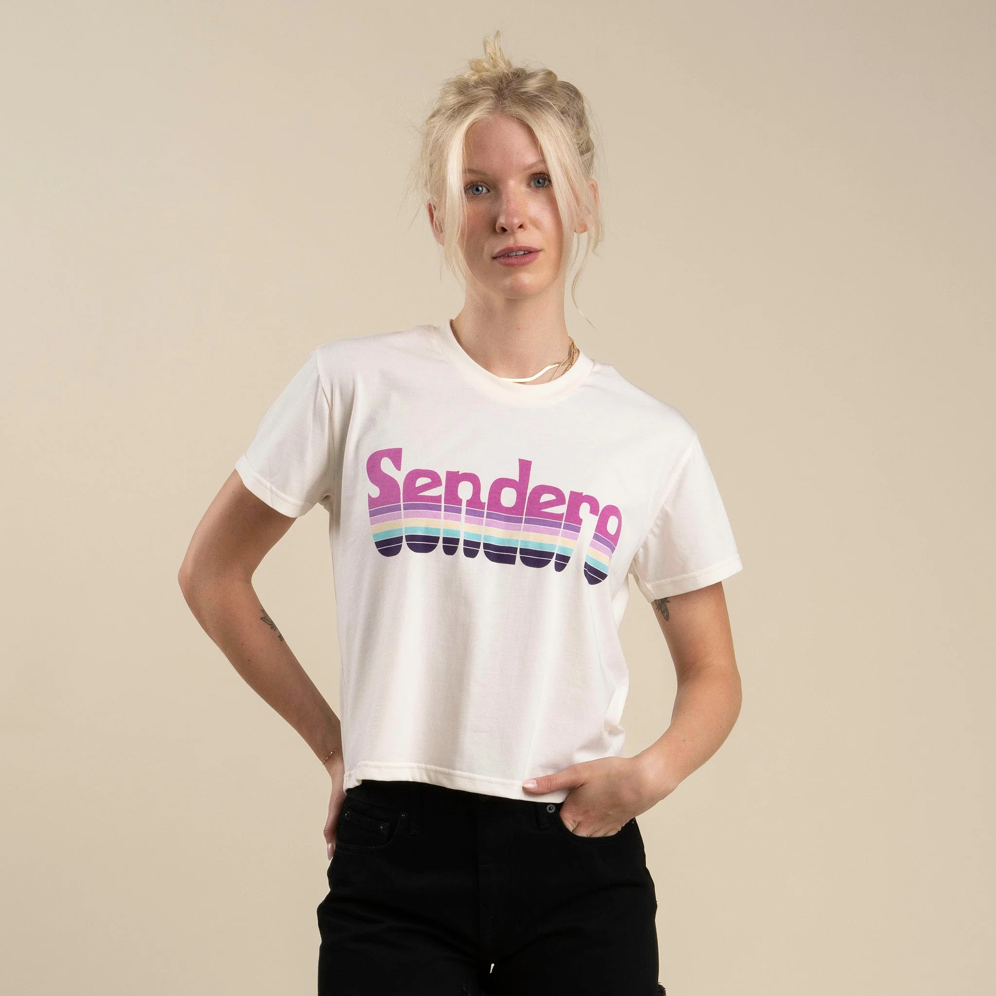 Retro Logo Boxy Tee - Image 7